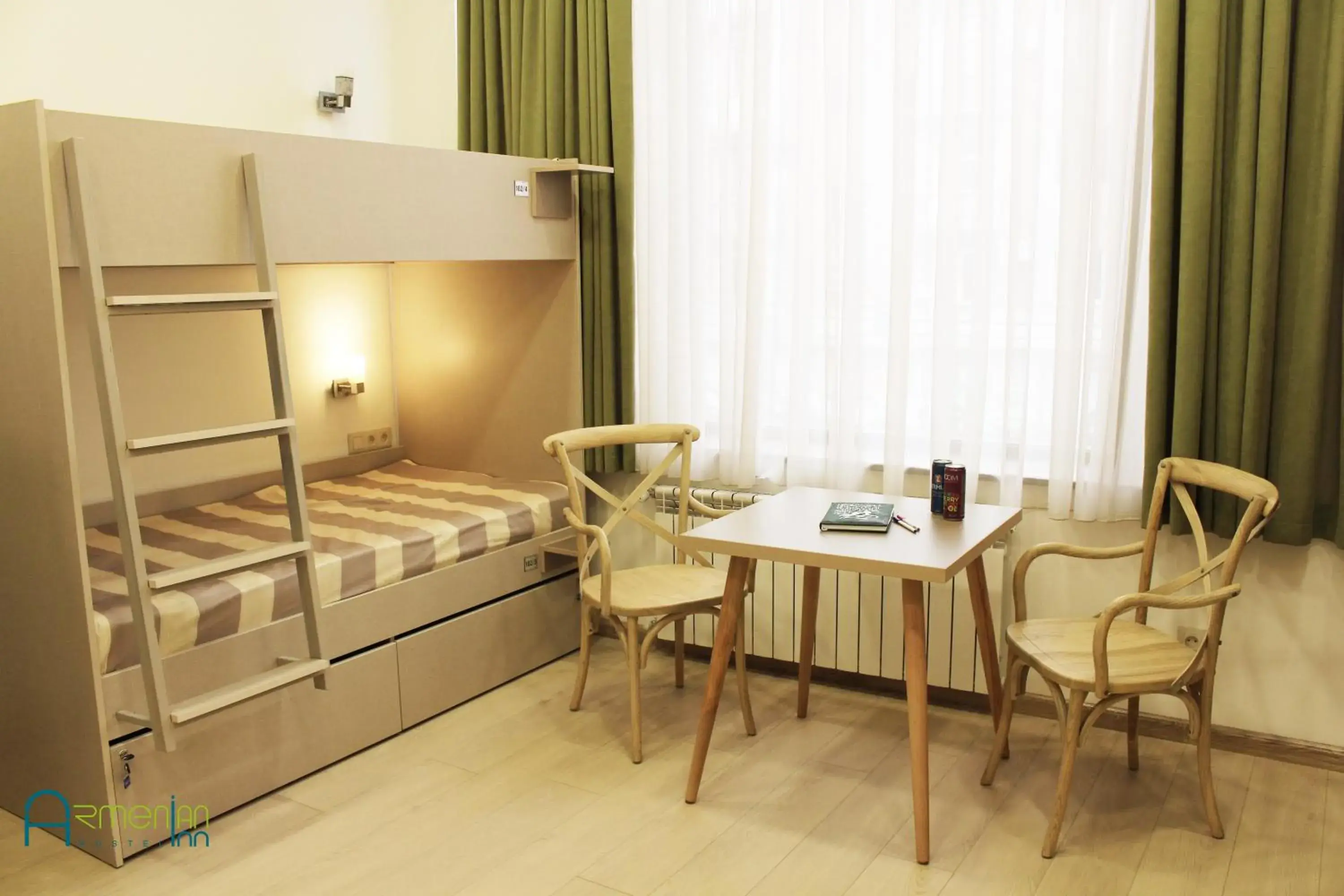 Bunk Bed in Female Dormitory Room in Armenian Inn Bunk Bed in Female Dormitory Room in Armenian Inn