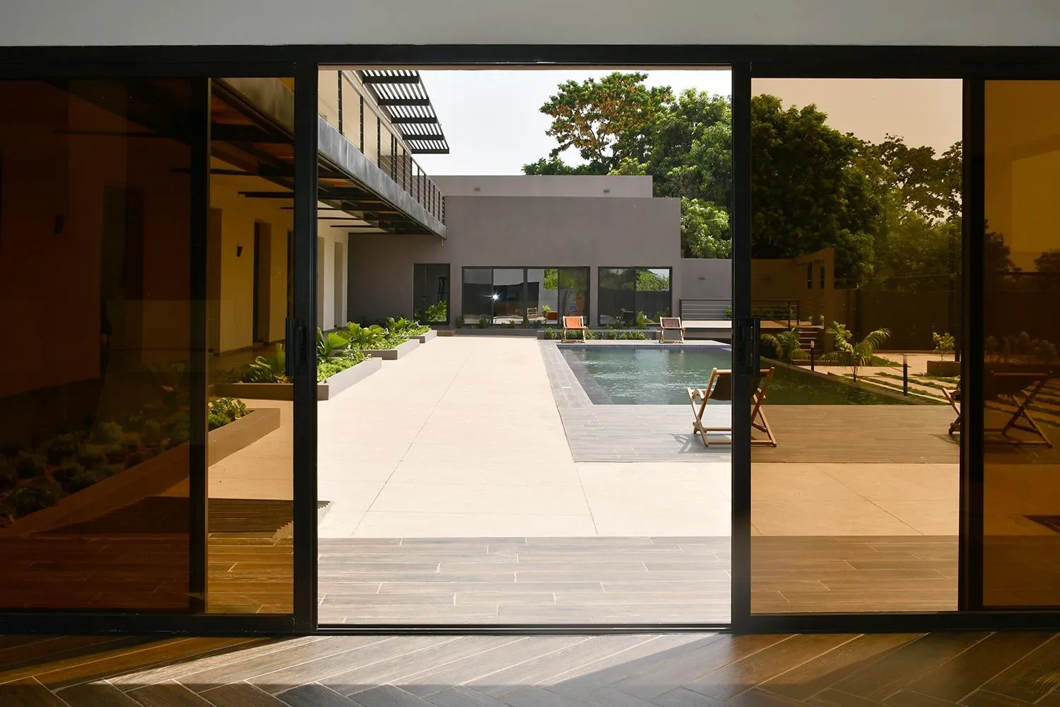 Lobby or reception in Au bord de l'eau