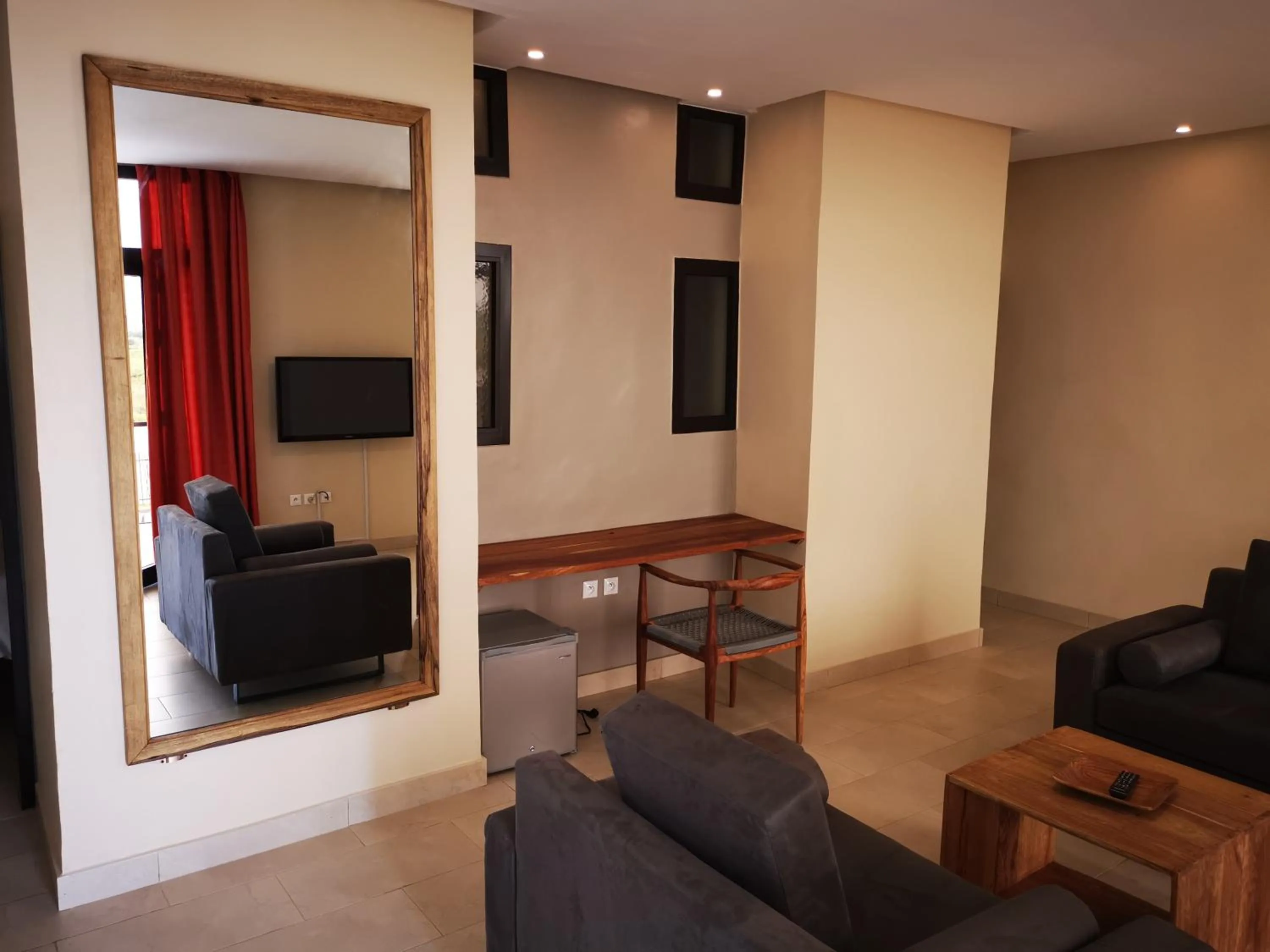 Living room in Au bord de l'eau