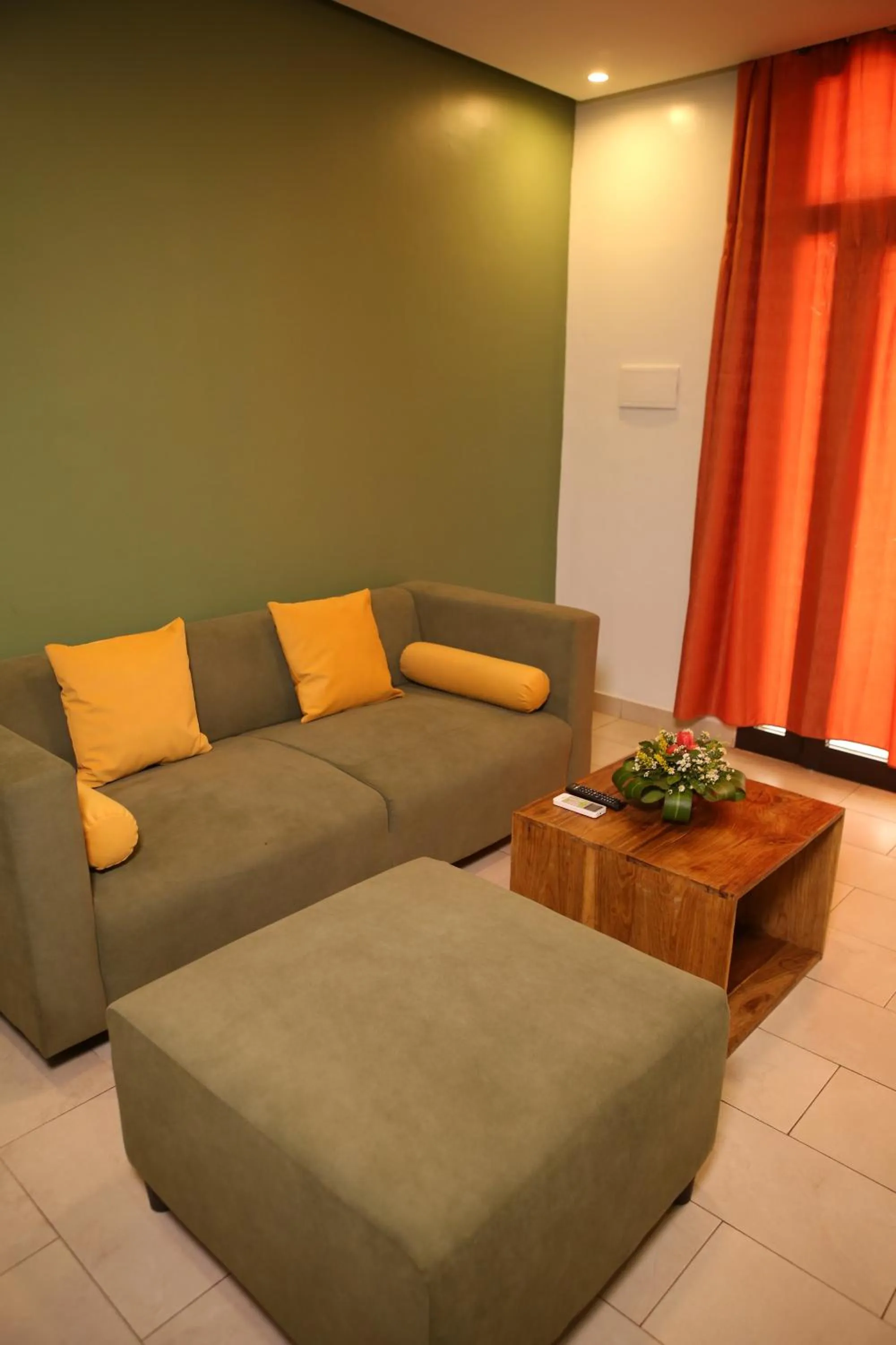 Living room in Au bord de l'eau