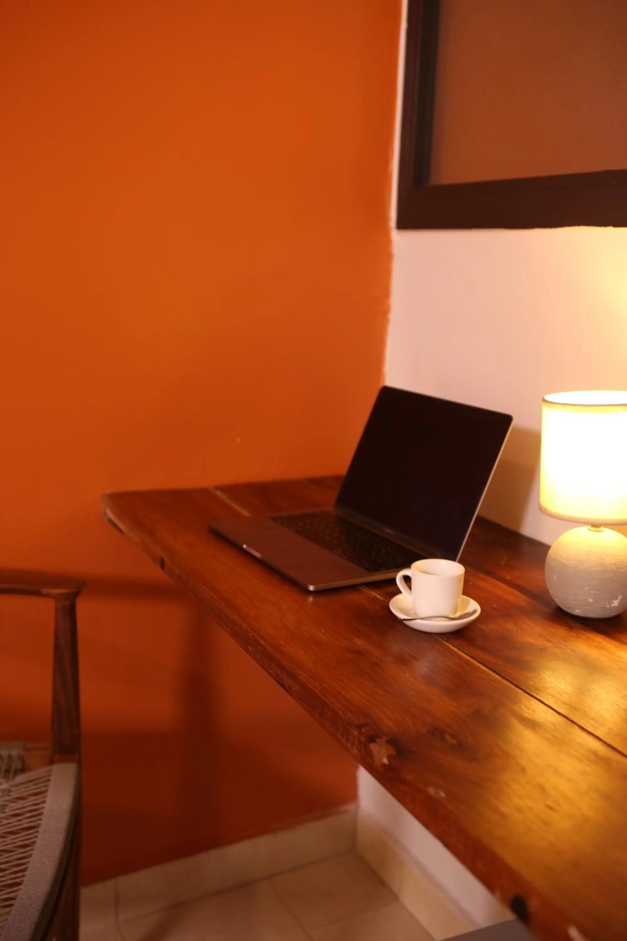 Seating area in Au bord de l'eau