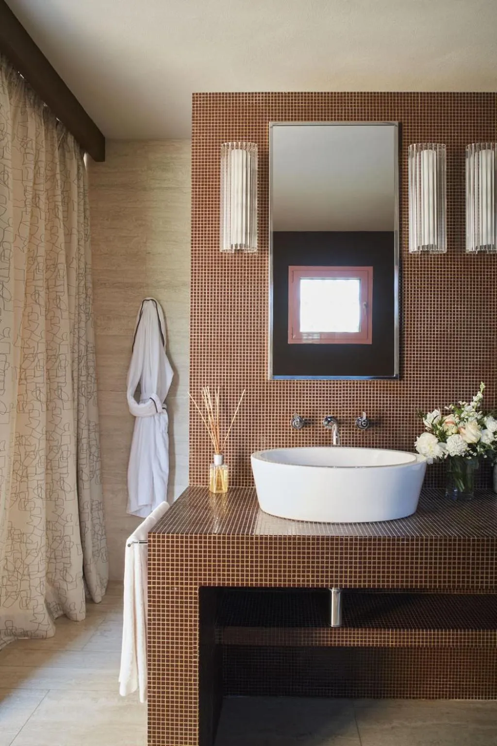 Bathroom in Castello di Casole, A Belmond Hotel, Tuscany