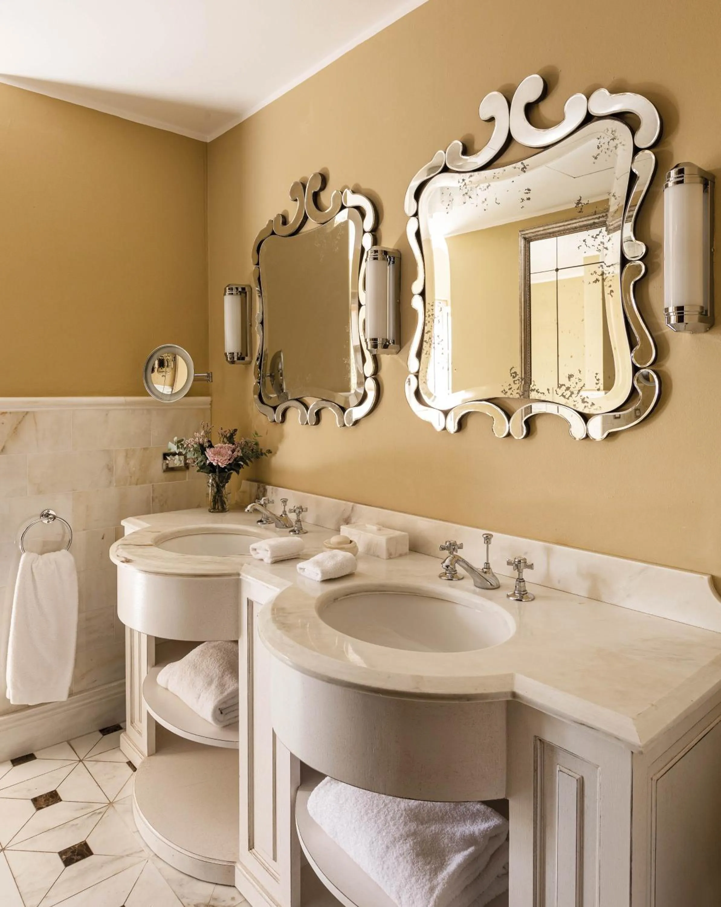 Bathroom in Castello di Casole, A Belmond Hotel, Tuscany