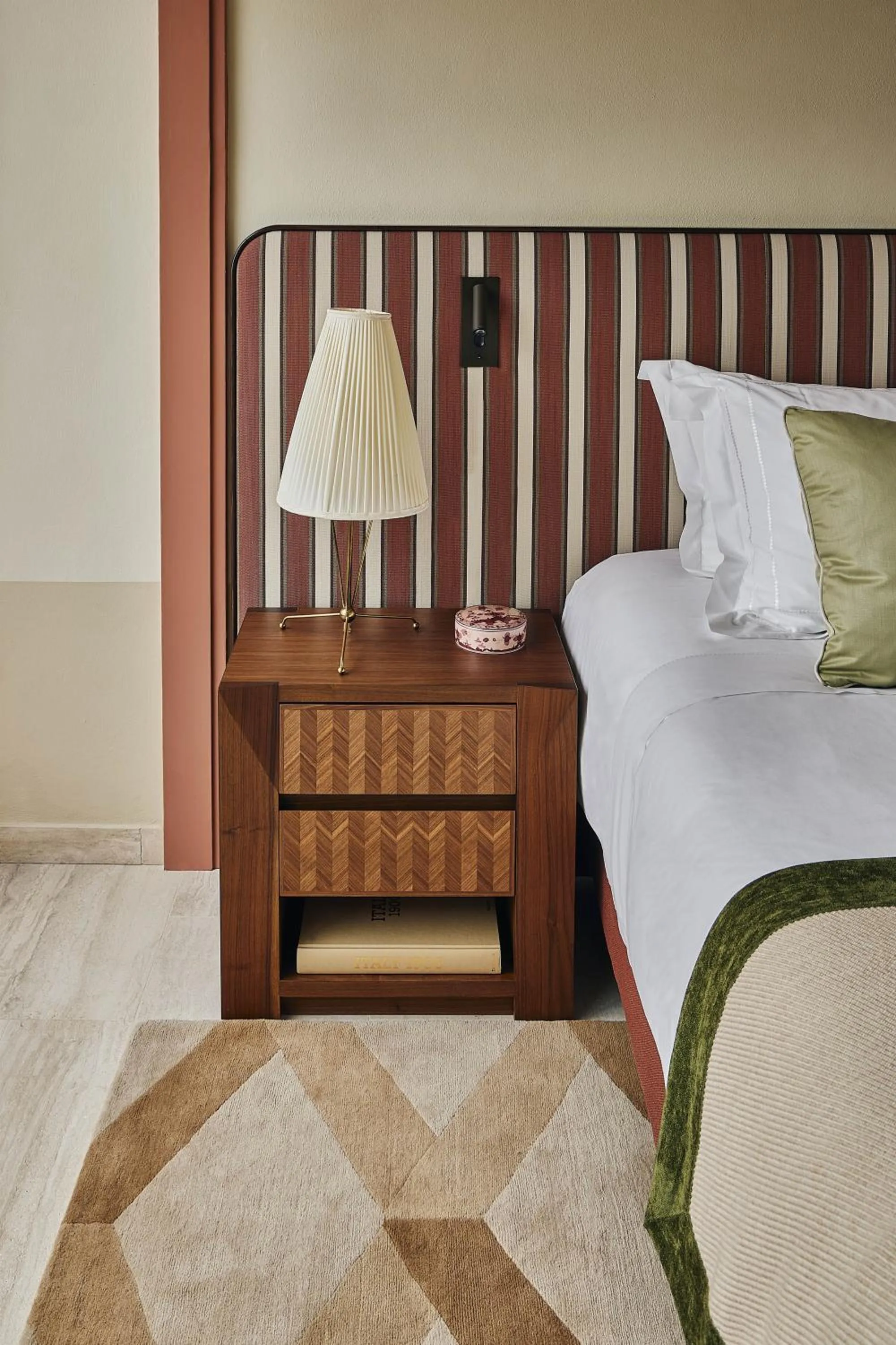 Bedroom, Bed in Castello di Casole, A Belmond Hotel, Tuscany