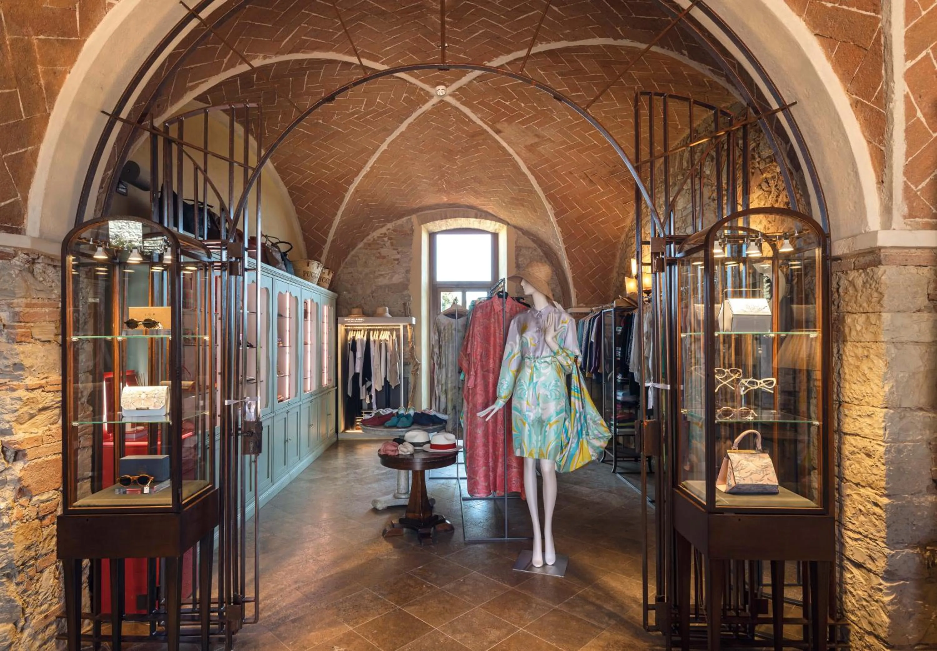 On-site shops in Castello di Casole, A Belmond Hotel, Tuscany