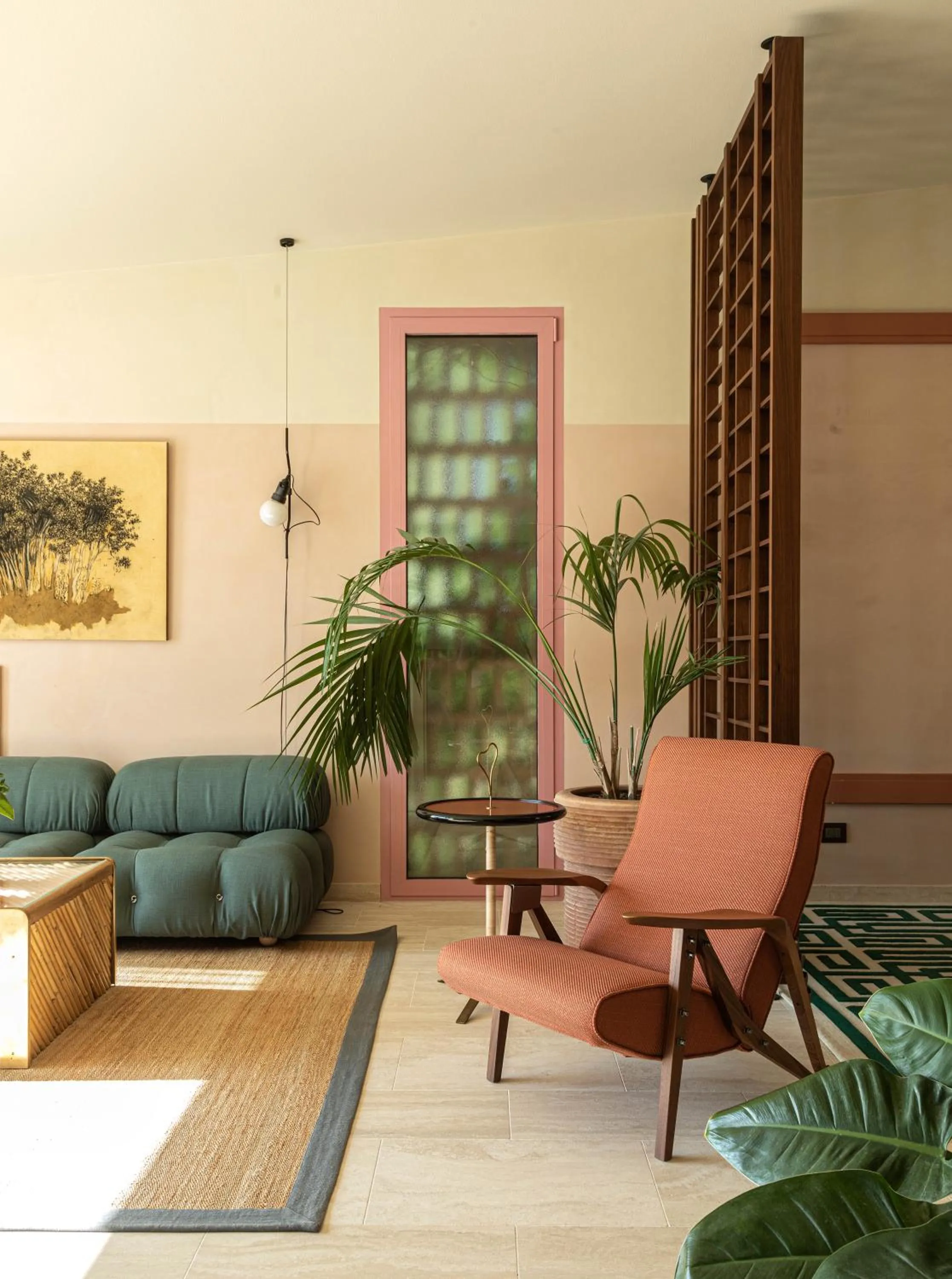 Living room in Castello di Casole, A Belmond Hotel, Tuscany