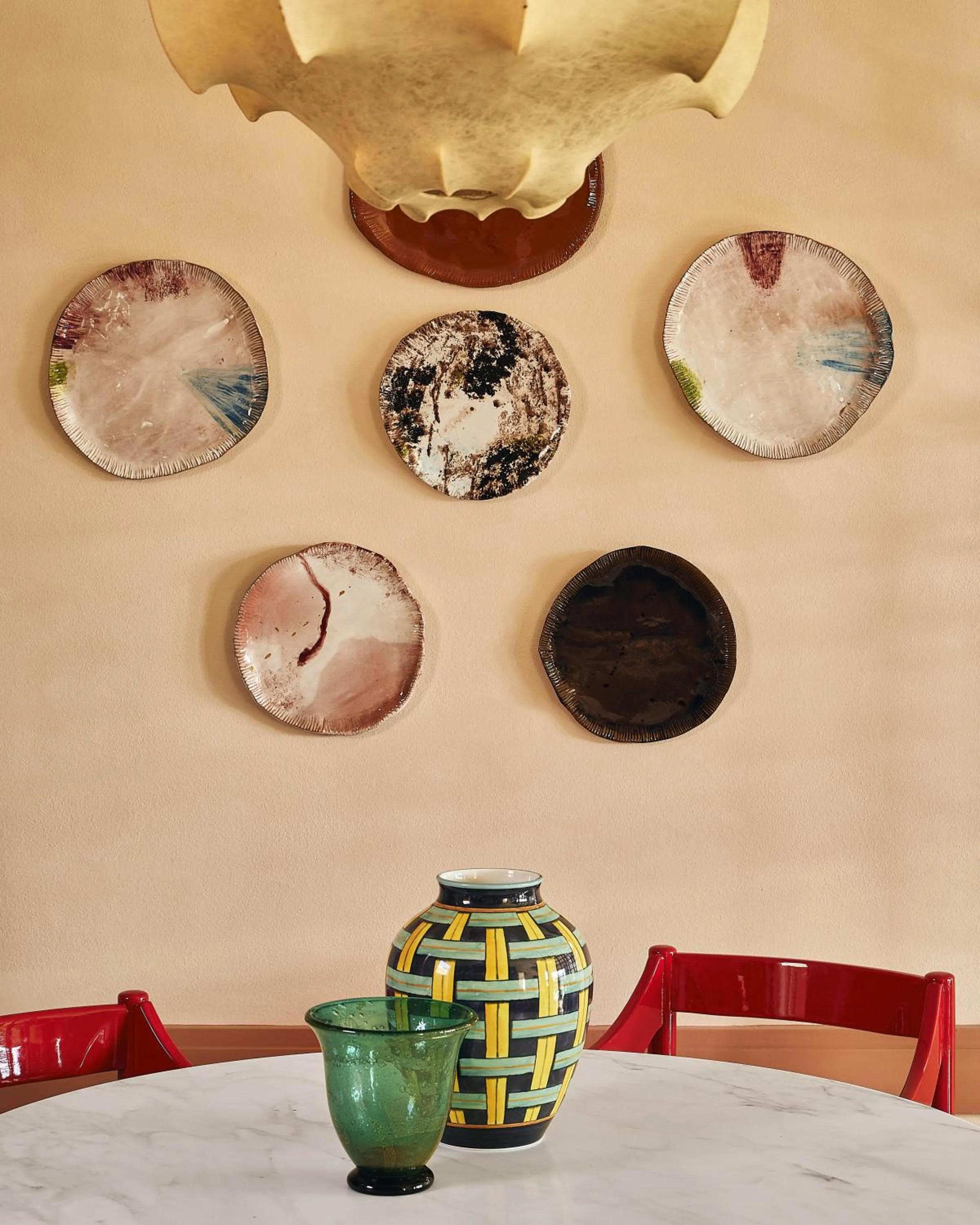 Dining area in Castello di Casole, A Belmond Hotel, Tuscany