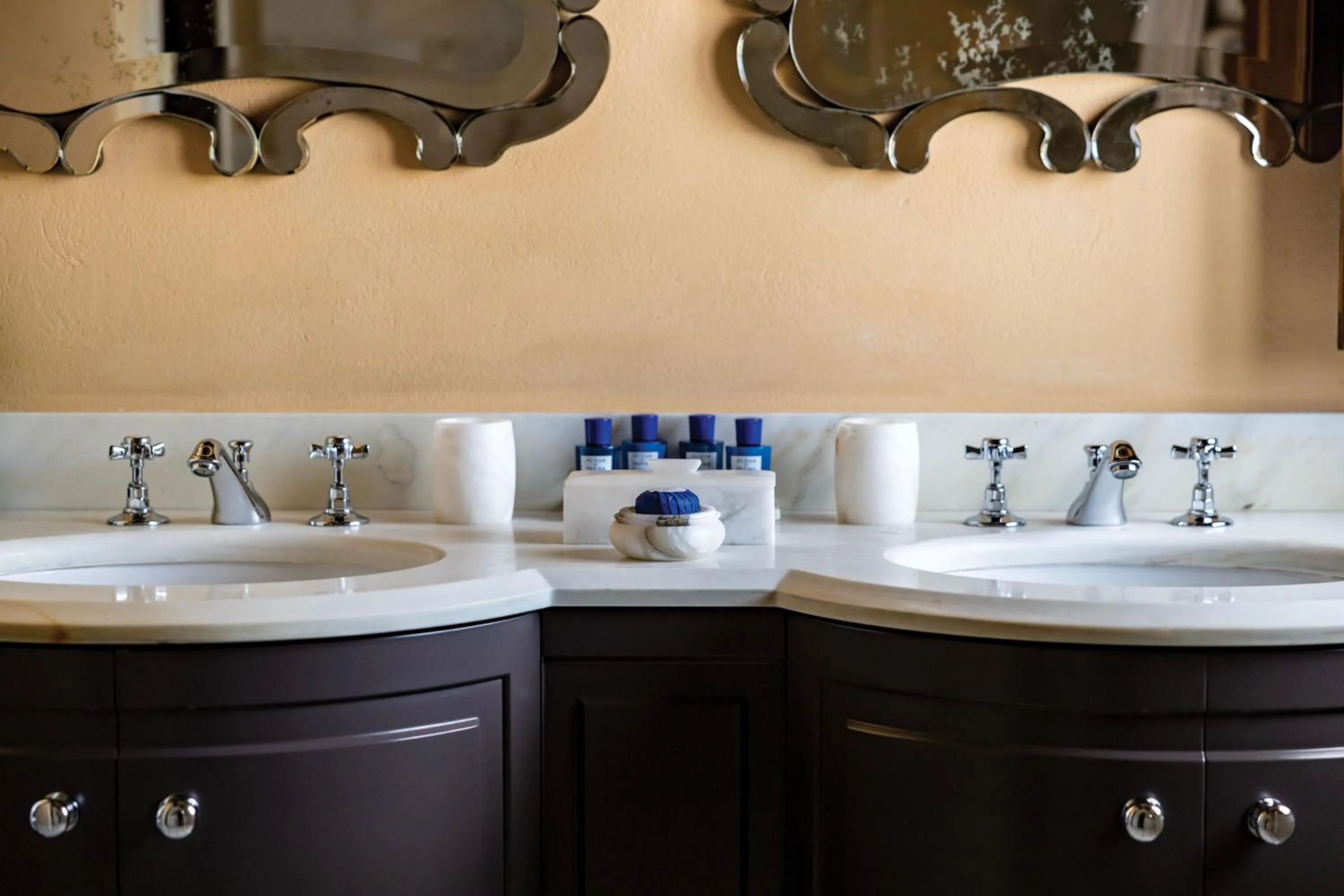 Bathroom in Castello di Casole, A Belmond Hotel, Tuscany