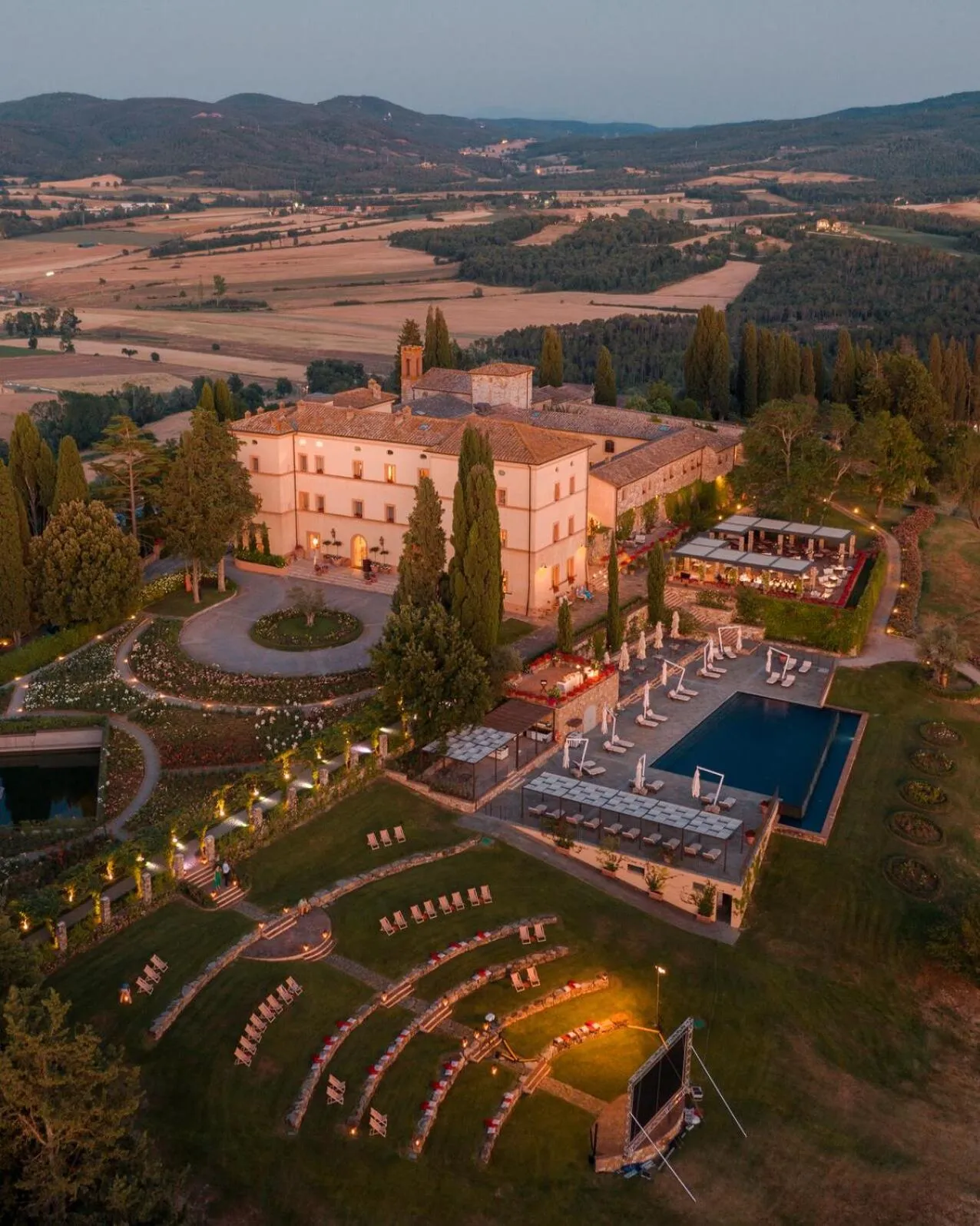 Property building in Castello di Casole, A Belmond Hotel, Tuscany
