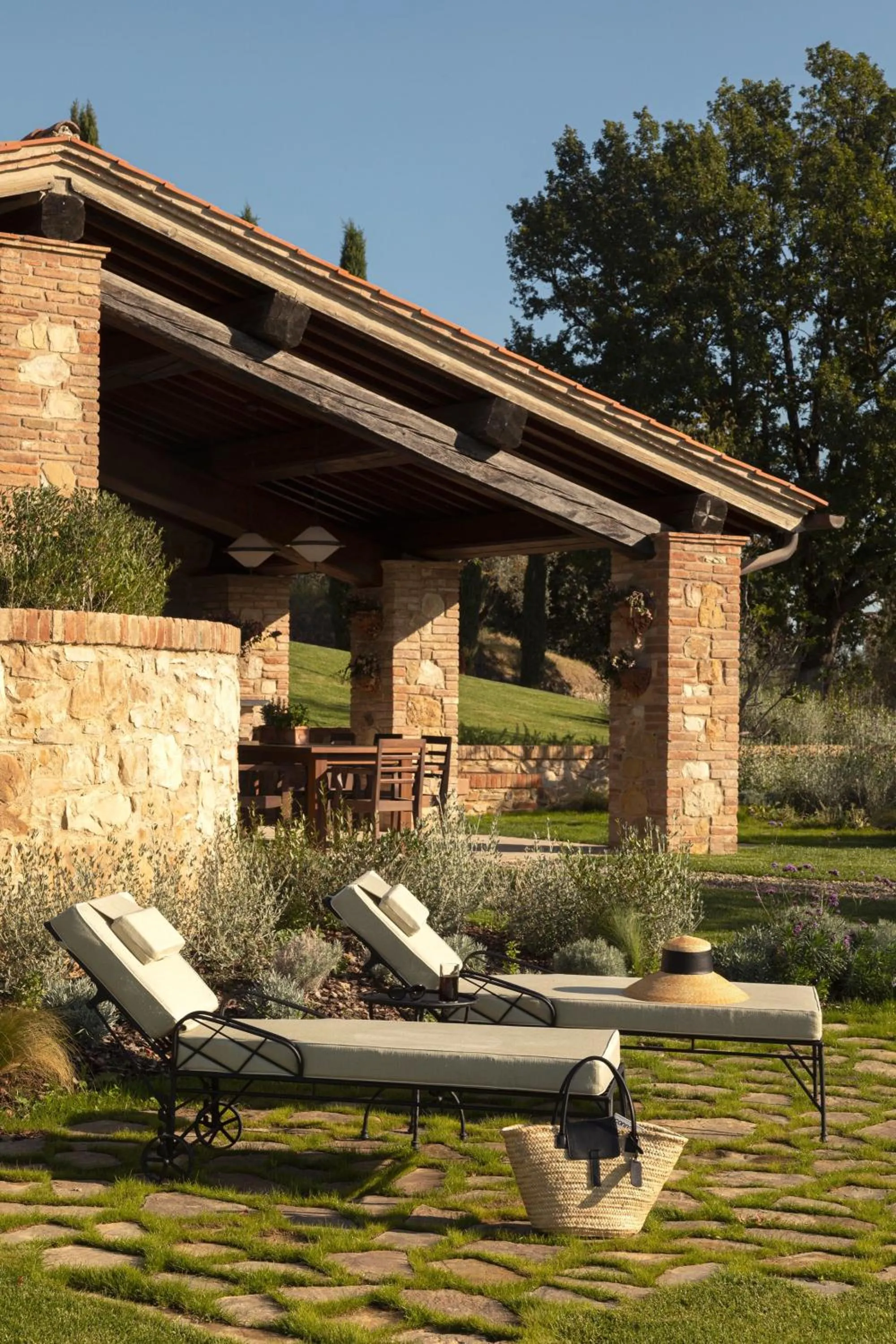 Garden in Castello di Casole, A Belmond Hotel, Tuscany