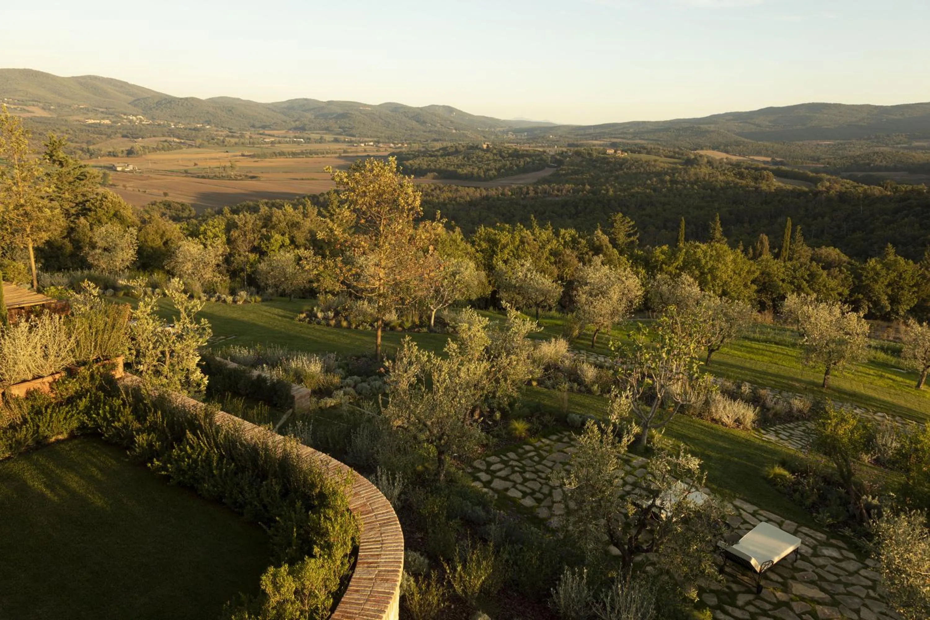 View (from property/room) in Castello di Casole, A Belmond Hotel, Tuscany