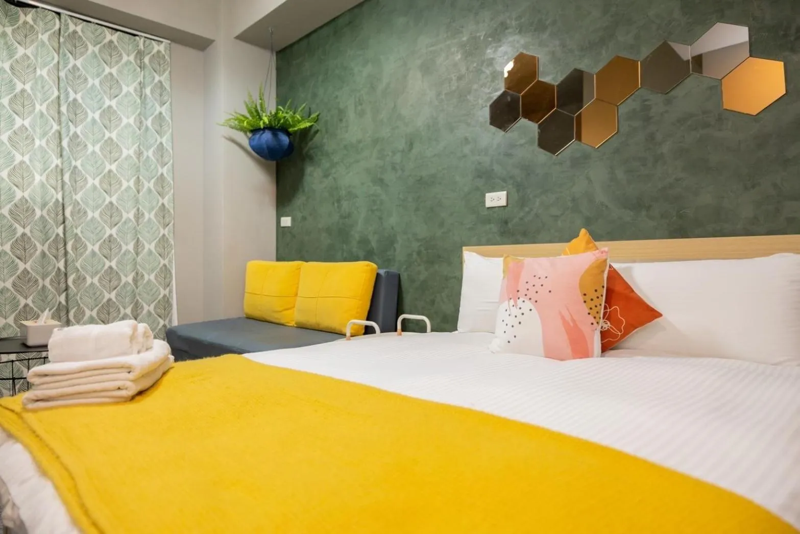 Photo of the whole room, Bed in Sleepier Multi-Minsu Tainan