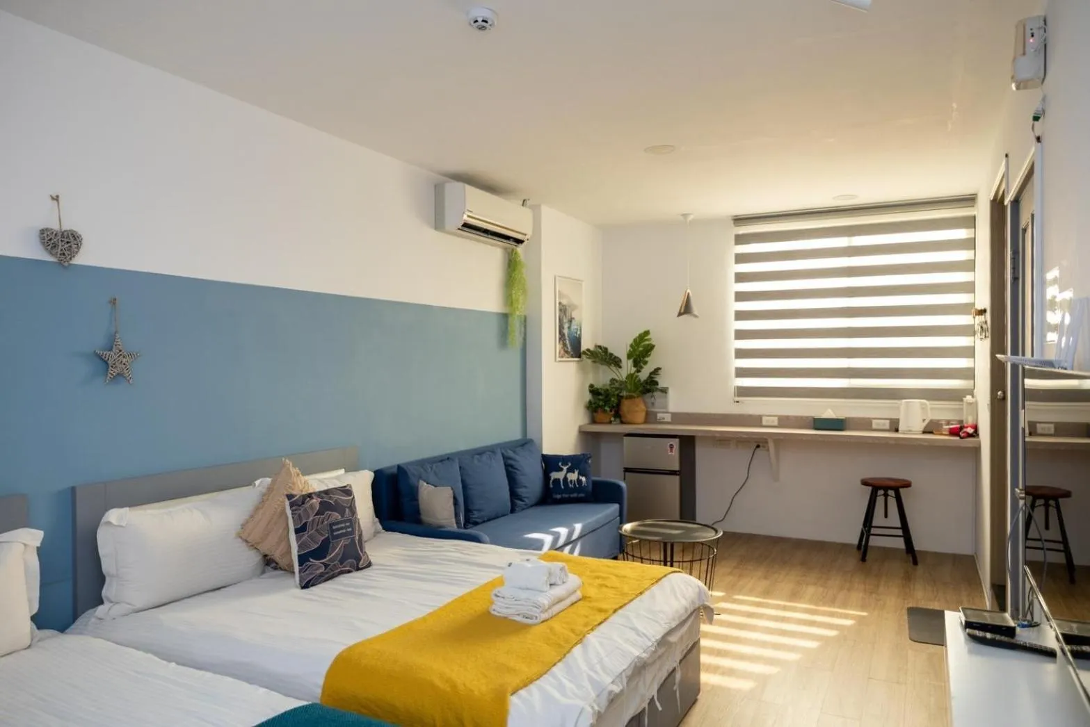 Photo of the whole room, Bed in Sleepier Multi-Minsu Tainan