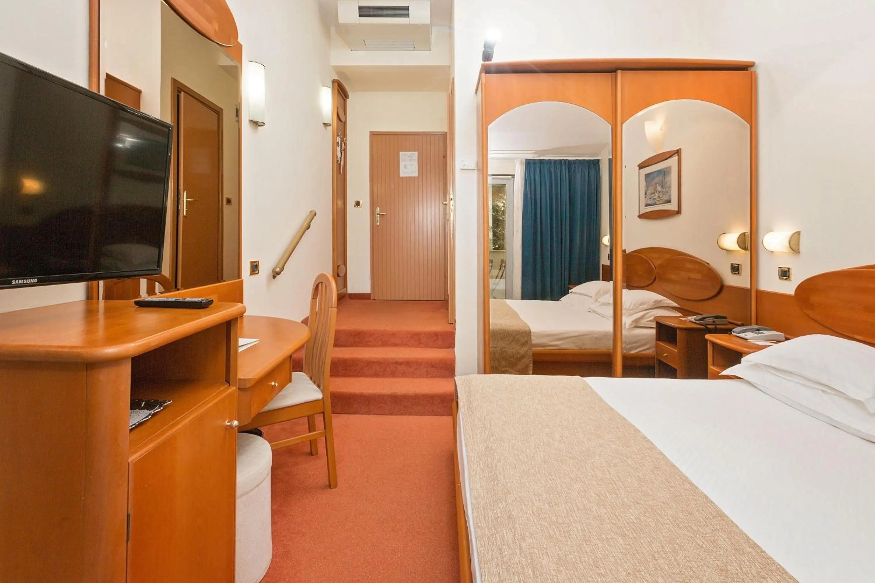 Bedroom, Bed in Villa Galijot Plava Laguna