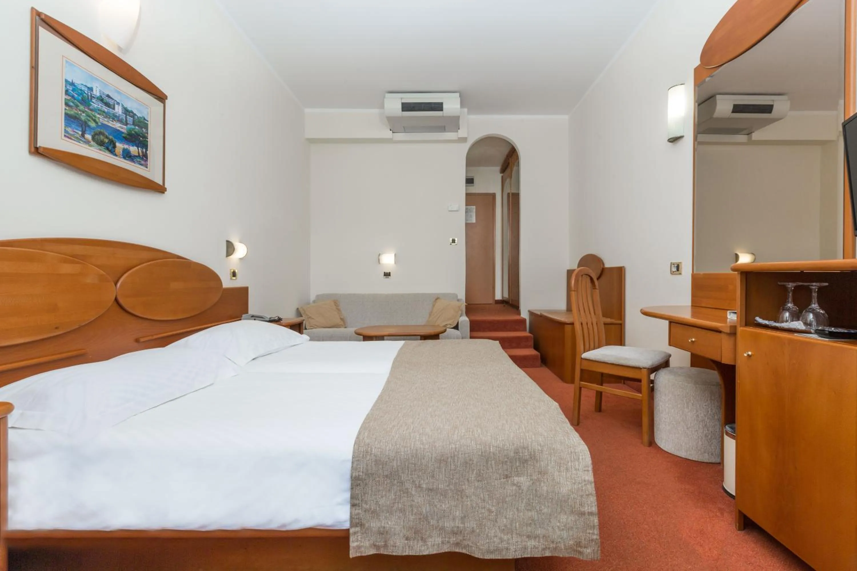 Bedroom, Bed in Villa Galijot Plava Laguna