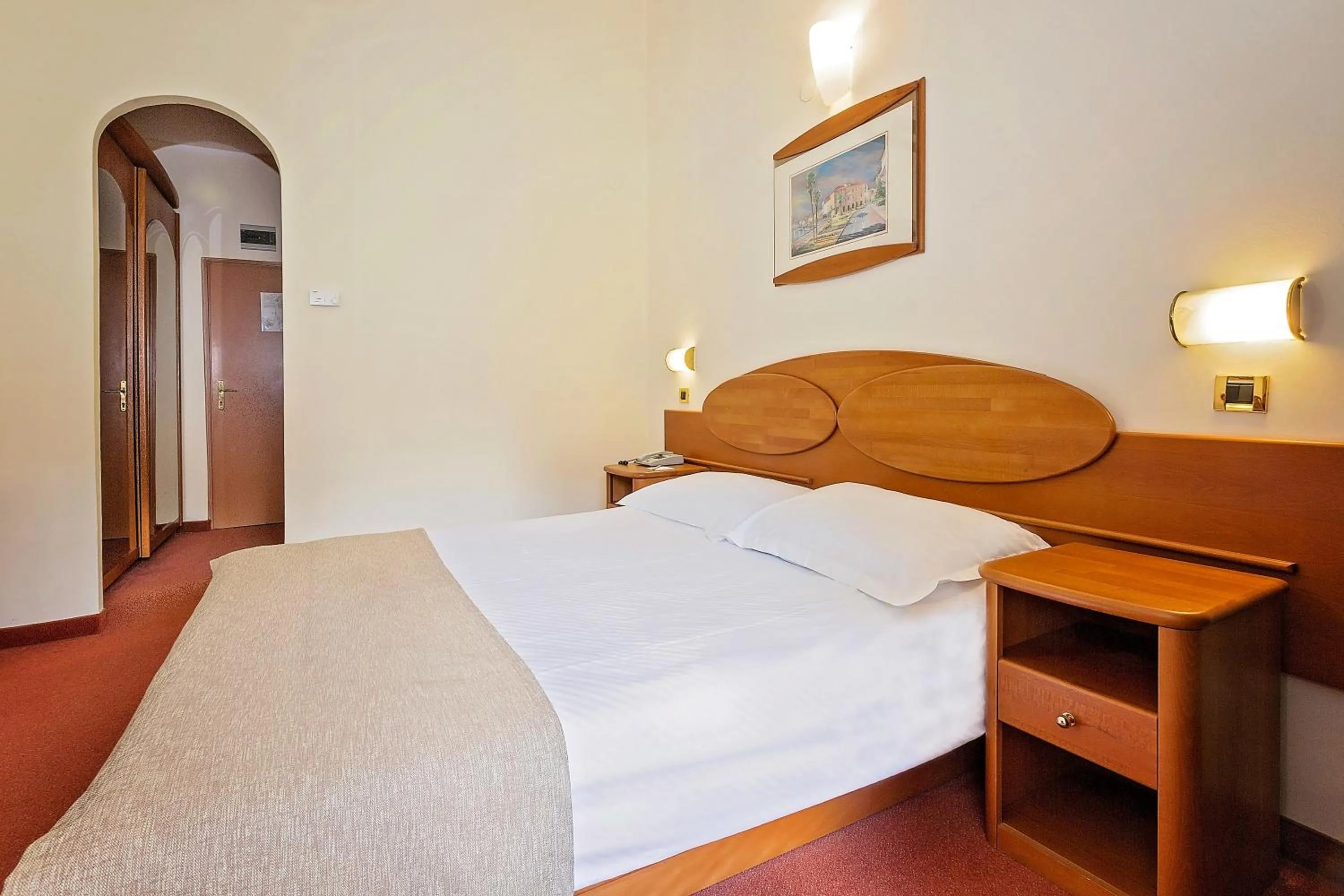 Bedroom, Bed in Villa Galijot Plava Laguna