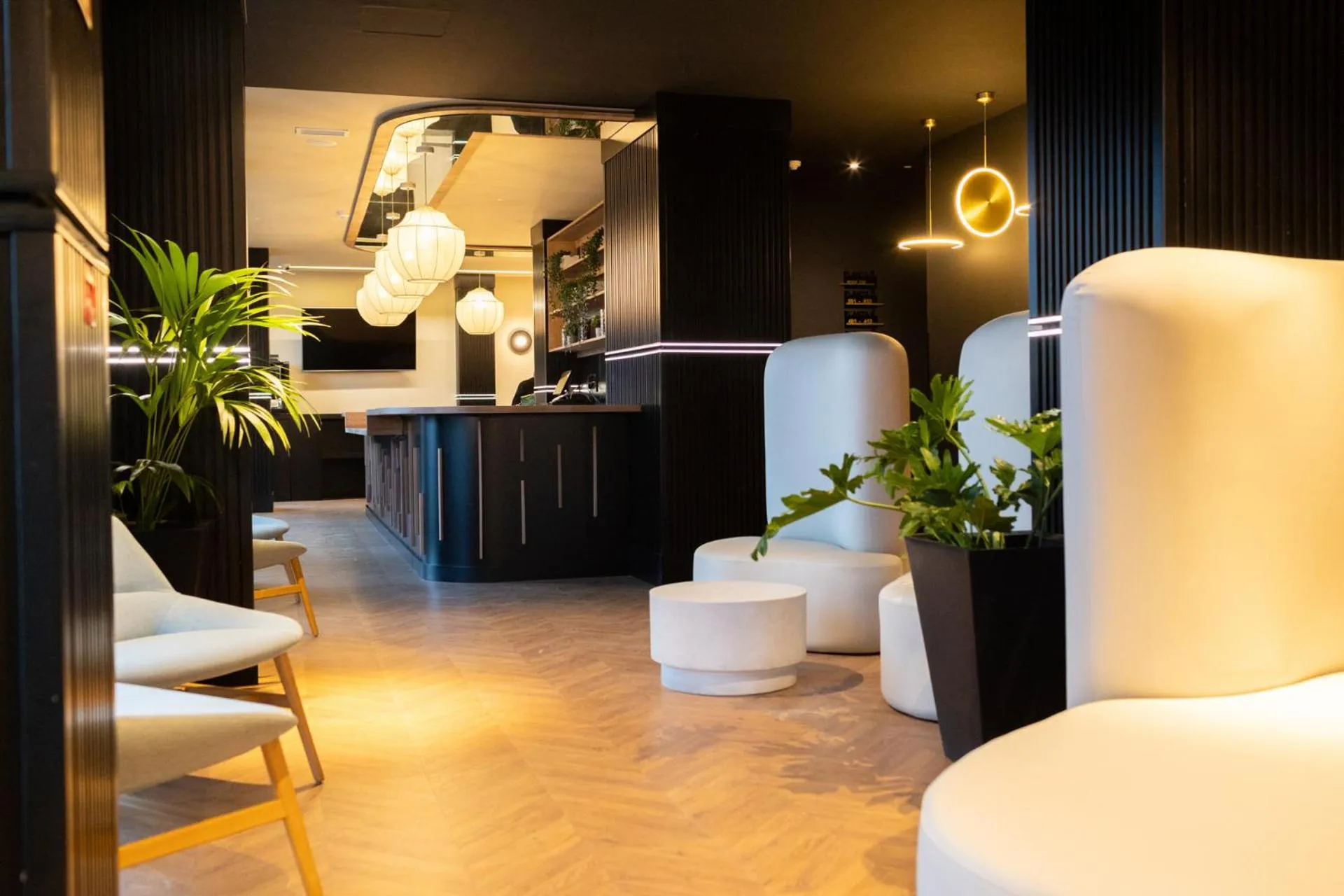 Seating area in Hotel Puerto de la Luz