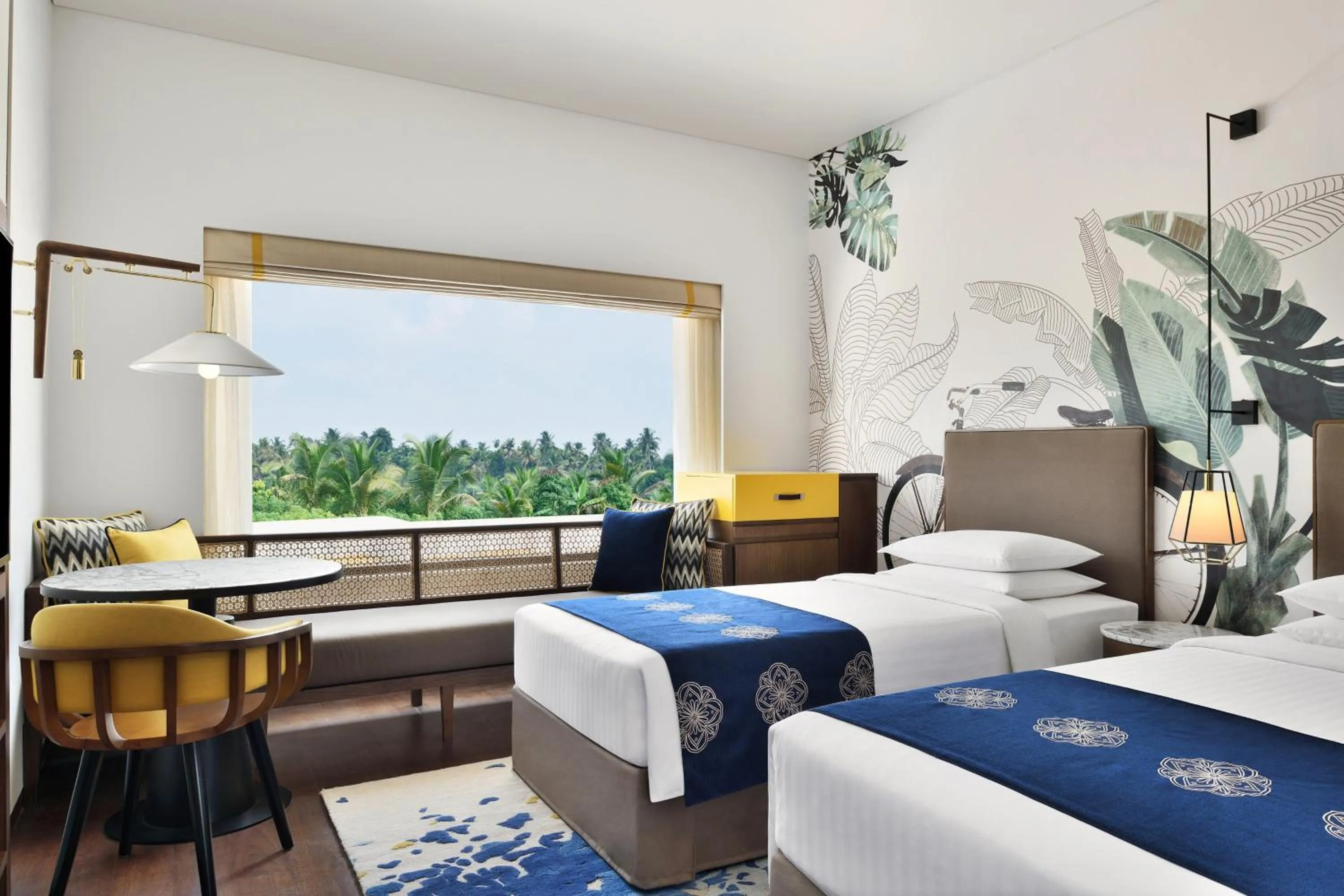 Photo of the whole room, Bed in Port Muziris, A Tribute Portfolio Hotel, Kochi Airport
