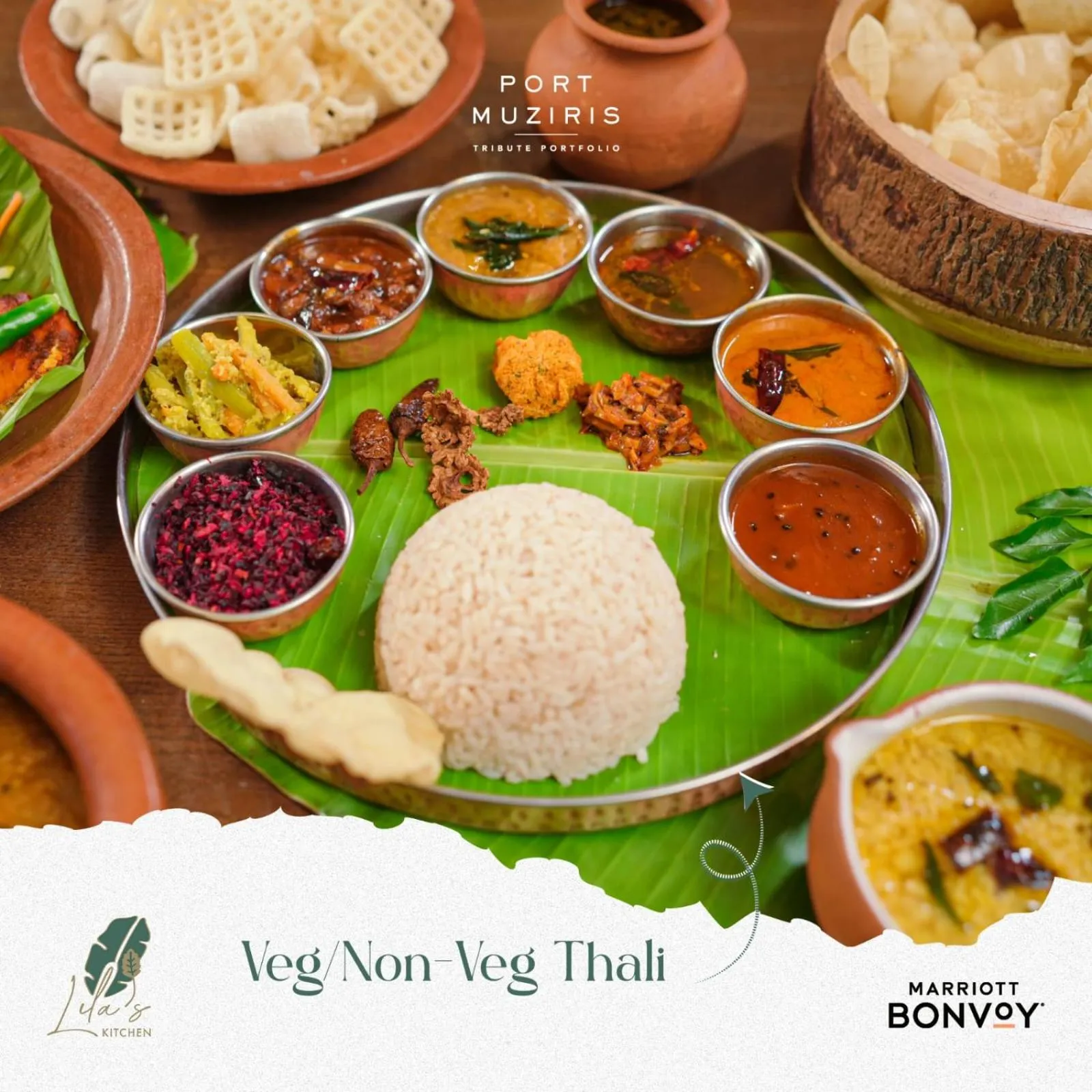 Food close-up in Port Muziris, A Tribute Portfolio Hotel, Kochi Airport