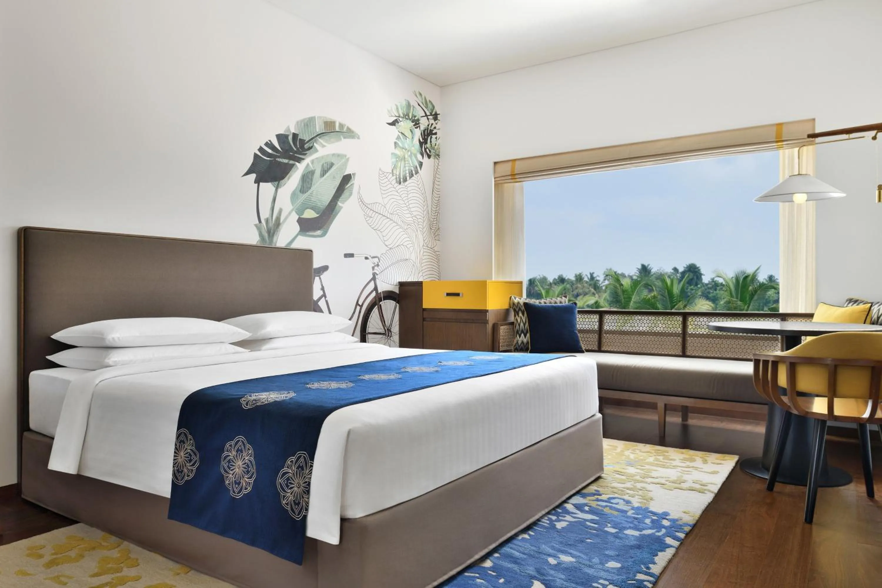 Photo of the whole room, Bed in Port Muziris, A Tribute Portfolio Hotel, Kochi Airport