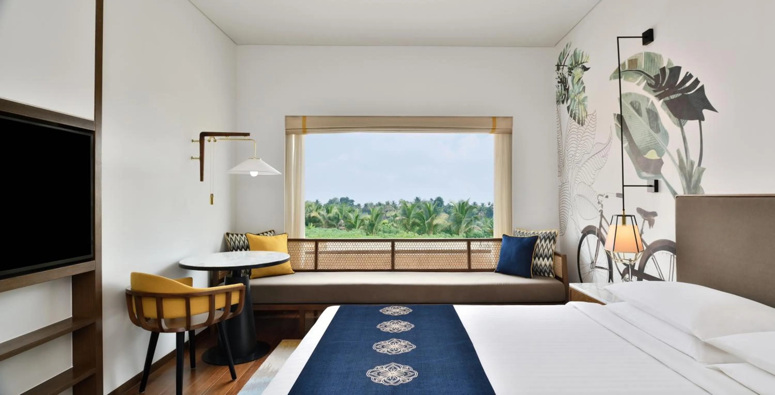 Bedroom, Bed in Port Muziris, A Tribute Portfolio Hotel, Kochi Airport