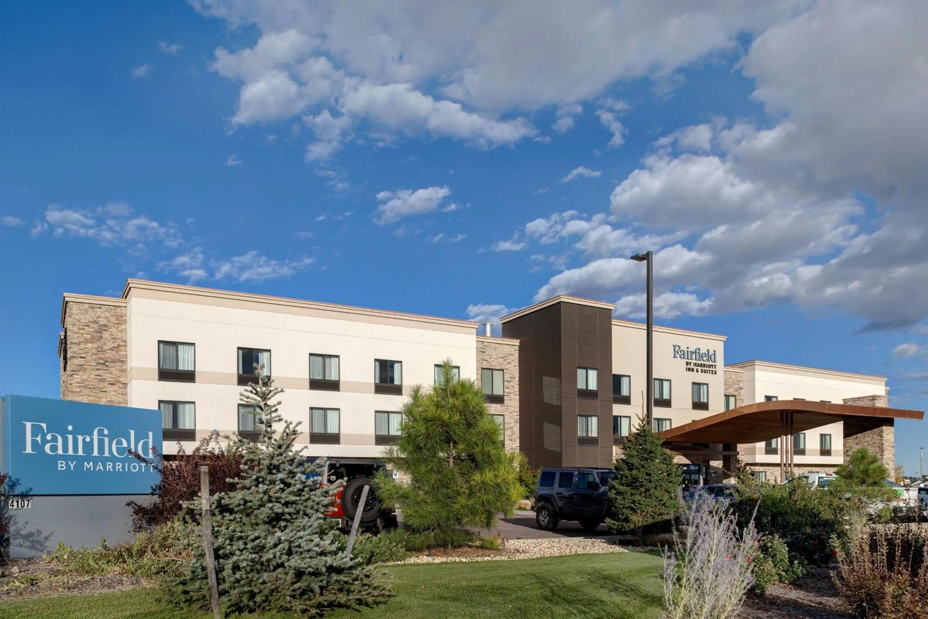 Property building in Fairfield Inn & Suites by Marriott Colorado Springs East
