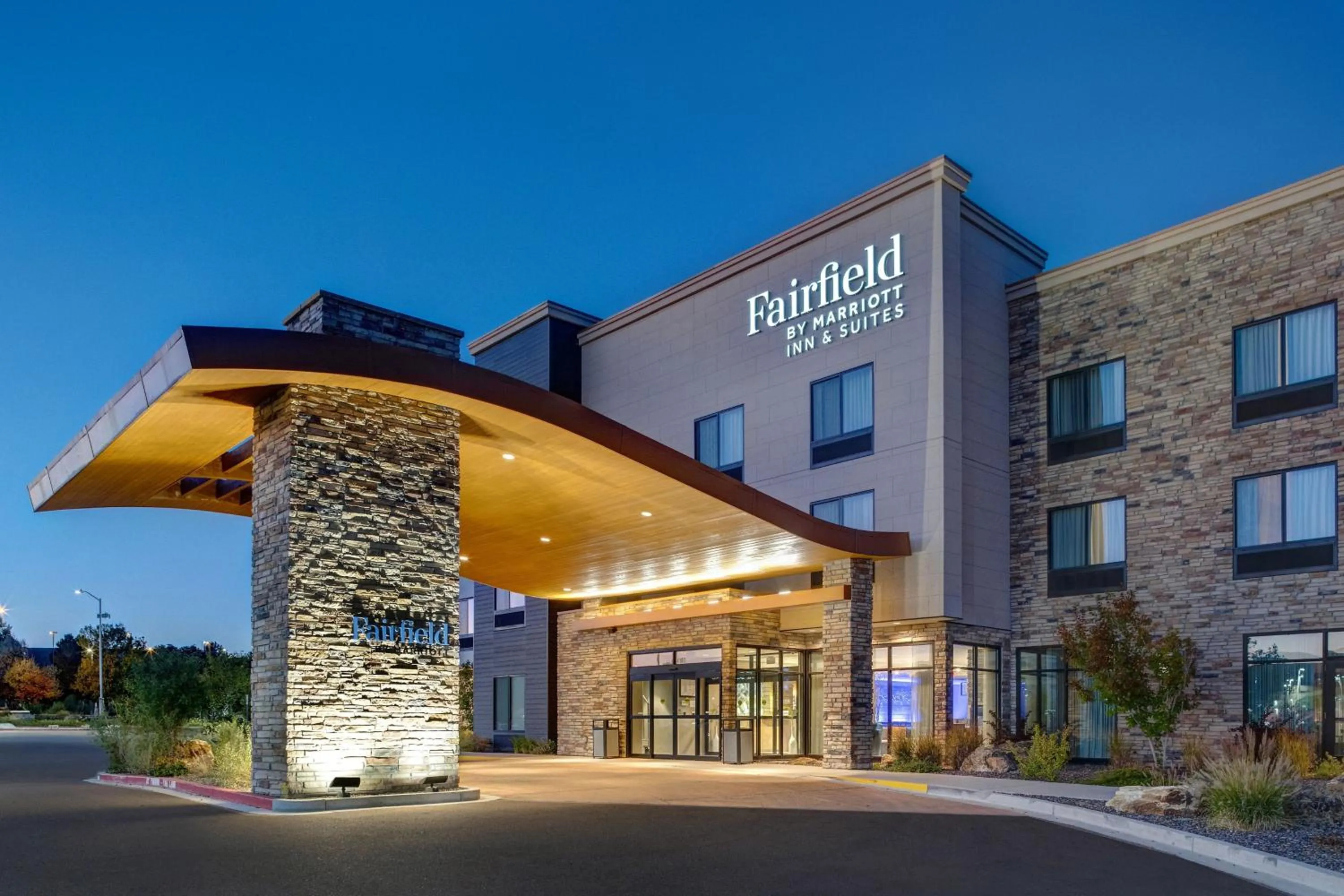 Property building in Fairfield Inn & Suites by Marriott Colorado Springs East