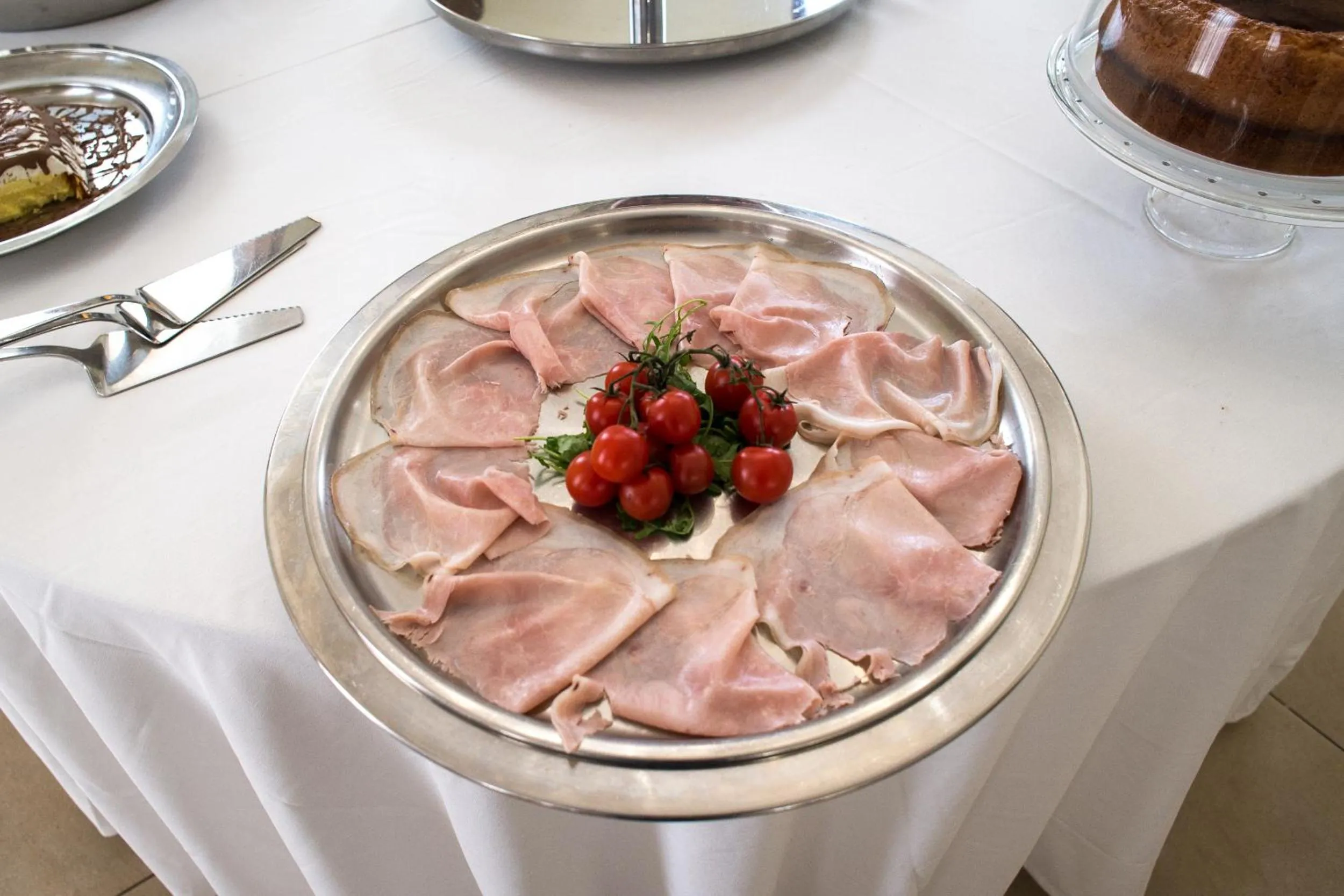 Continental breakfast in Hotel Victoria