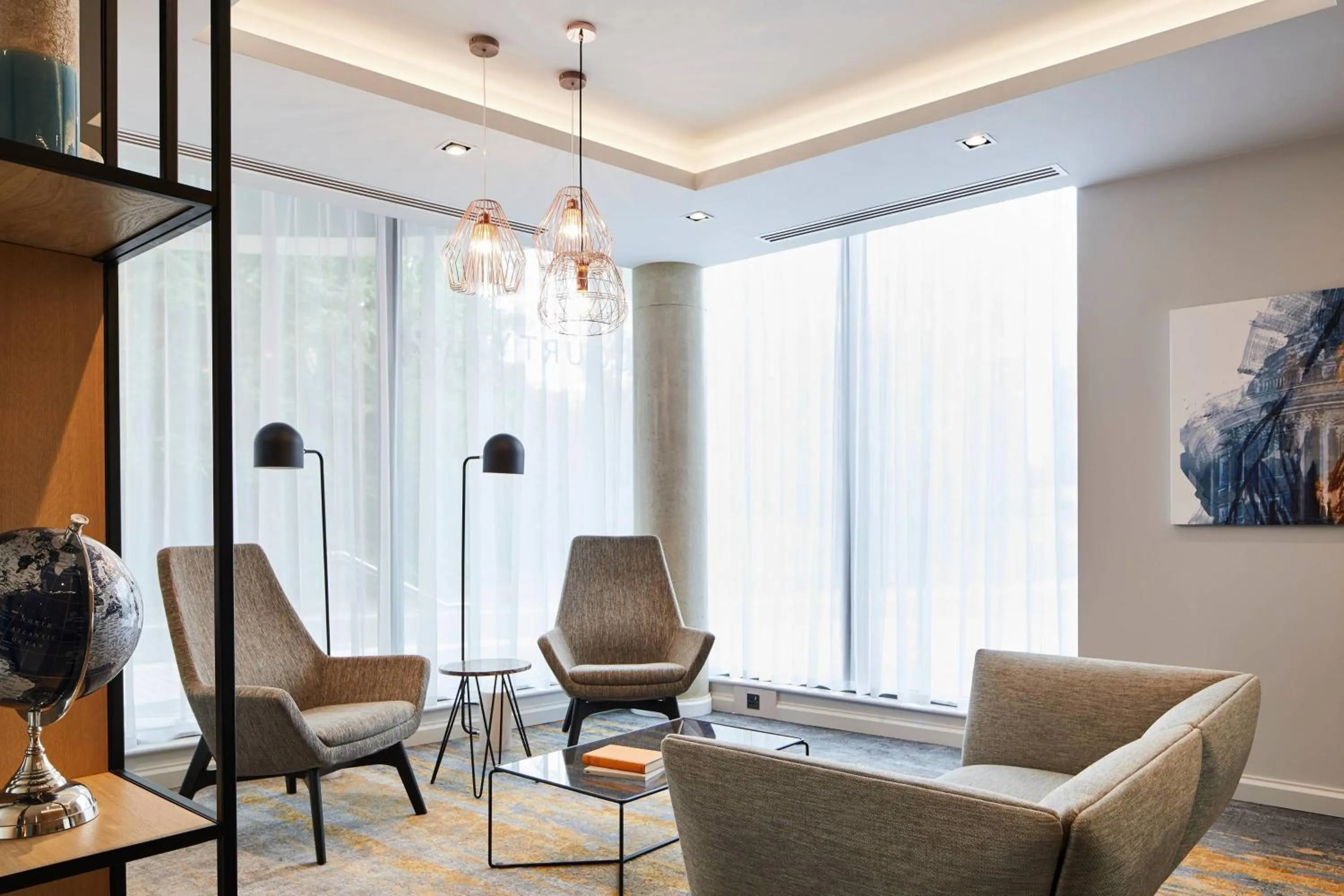 Lobby or reception in Courtyard by Marriott Oxford City Centre