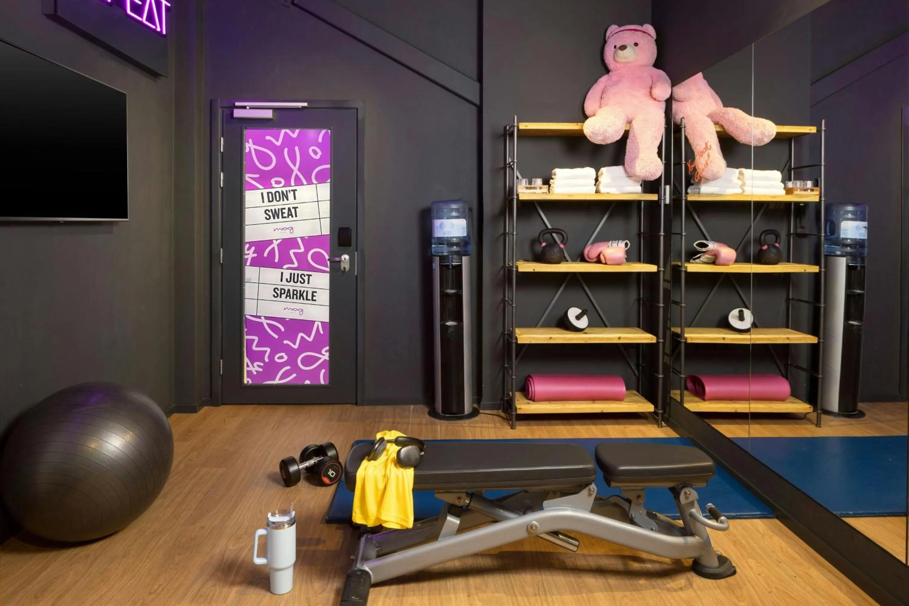 Fitness centre/facilities in Moxy York