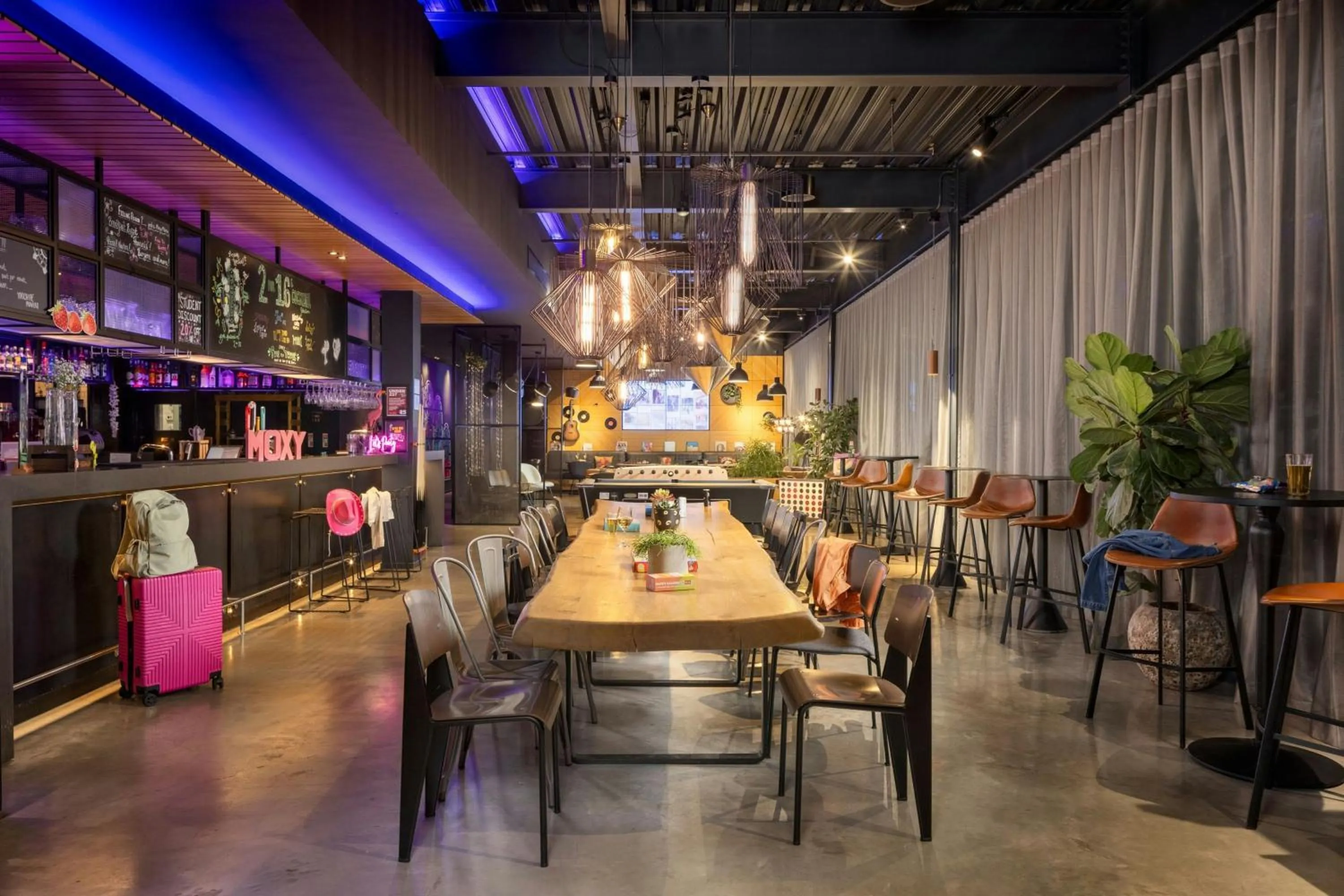 Lobby or reception in Moxy York