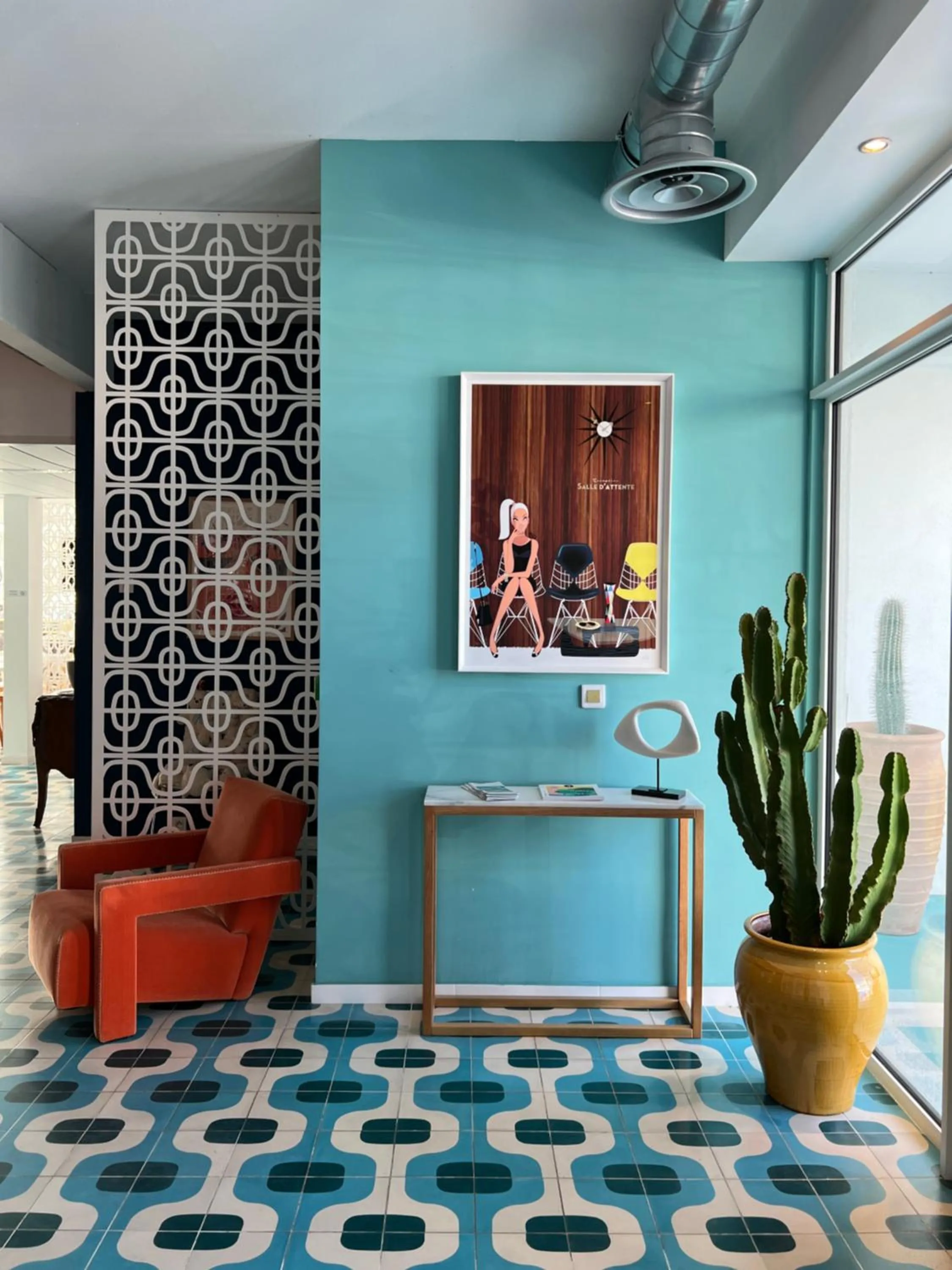 Lobby or reception in Hôtel Saint-Clair, côté Plage