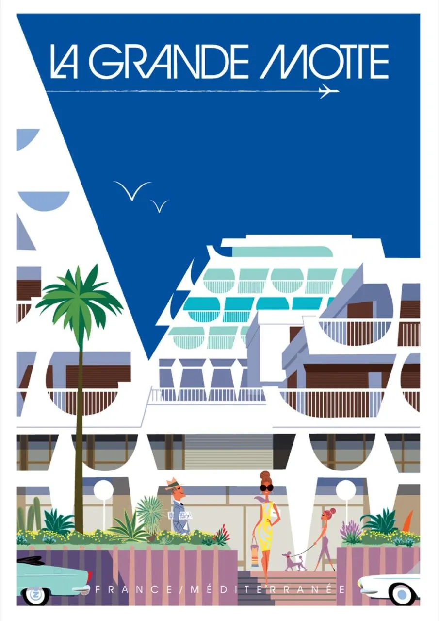 Decorative detail in Hôtel Saint-Clair, côté Plage