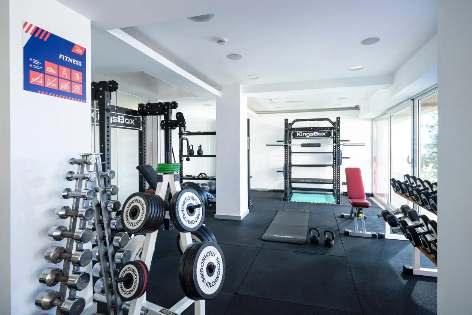 Fitness centre/facilities in Hotel Molindrio Plava Laguna