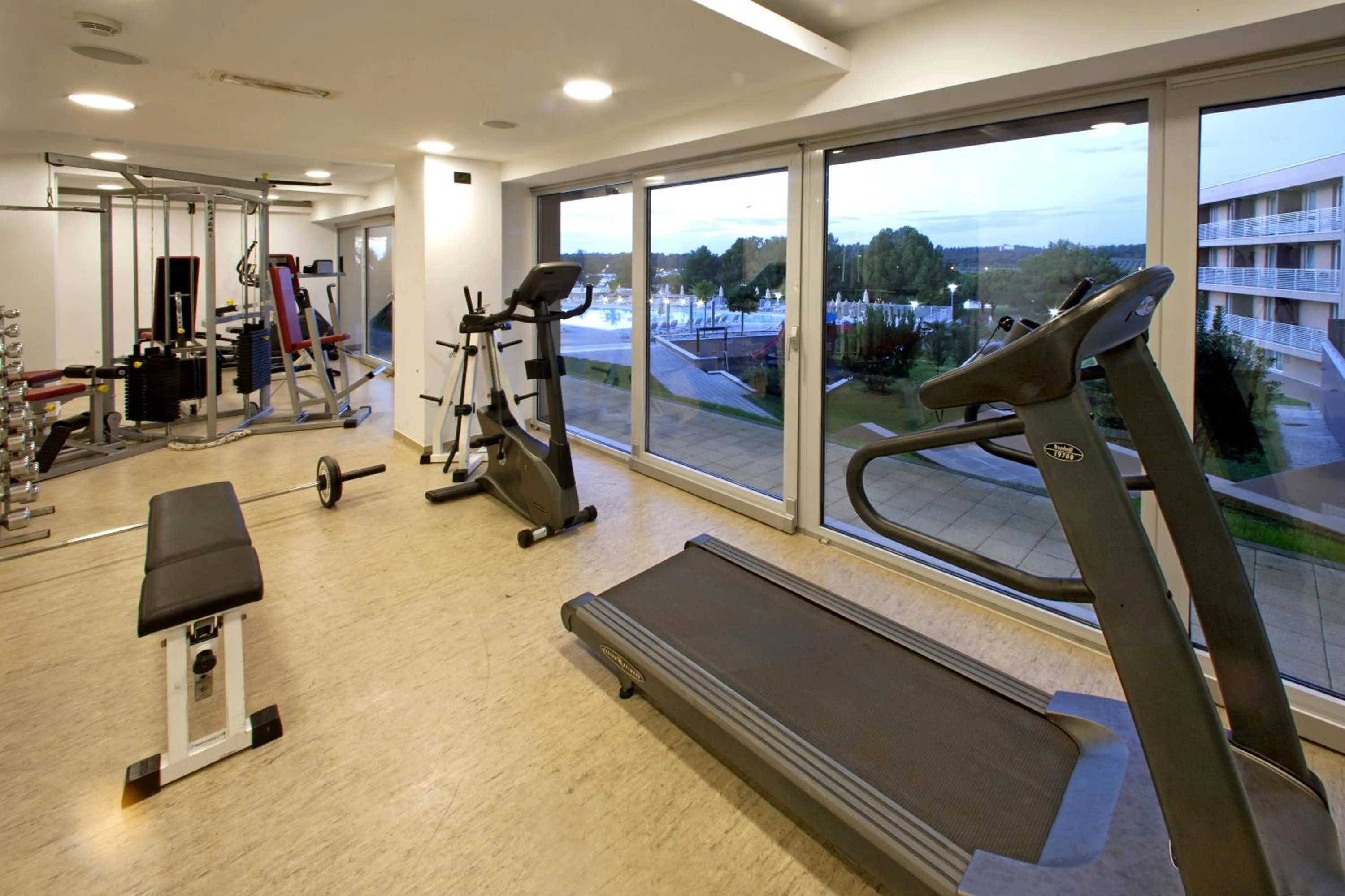 Fitness centre/facilities in Hotel Molindrio Plava Laguna