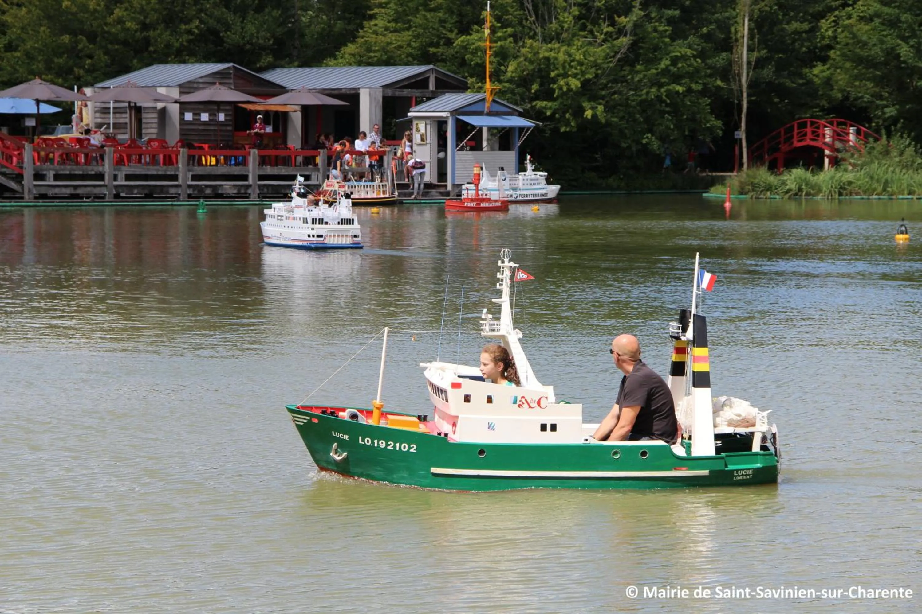 Children play ground in Logis Hôtel & Restaurant Le Saint Savinien