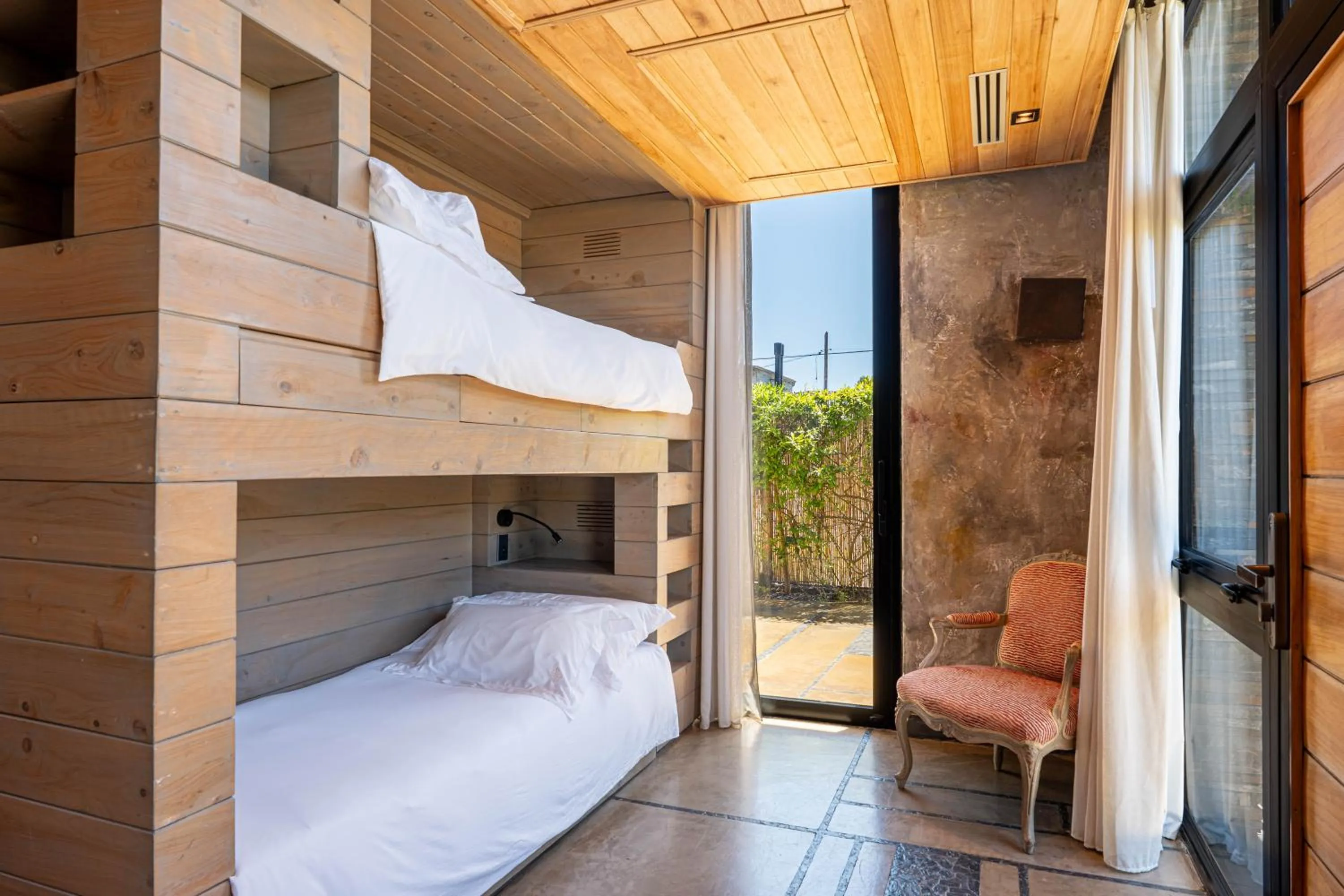 Patio, Bed in Playa Vik Jose Ignacio