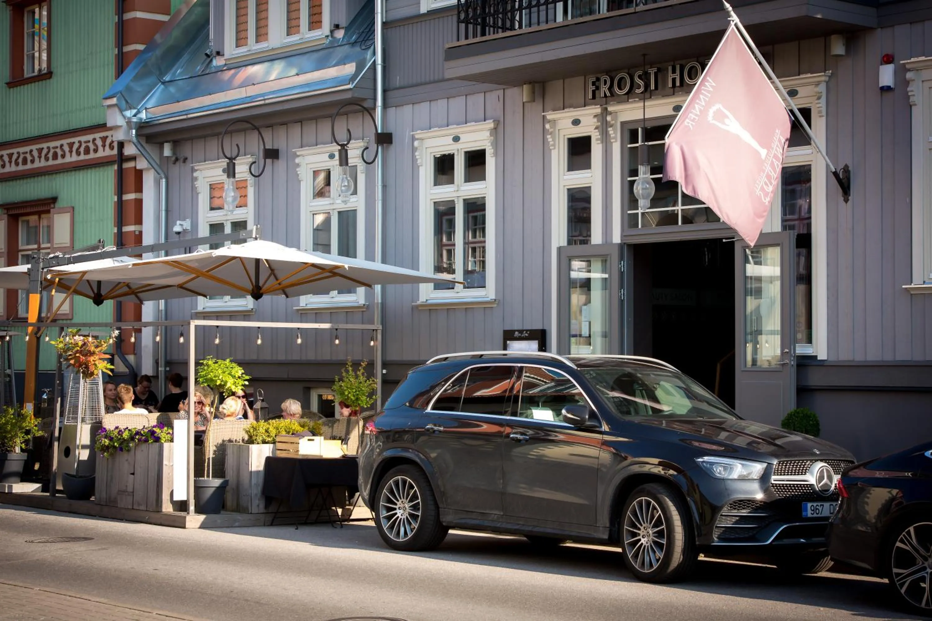 Facade/entrance in Frost Boutique Hotel