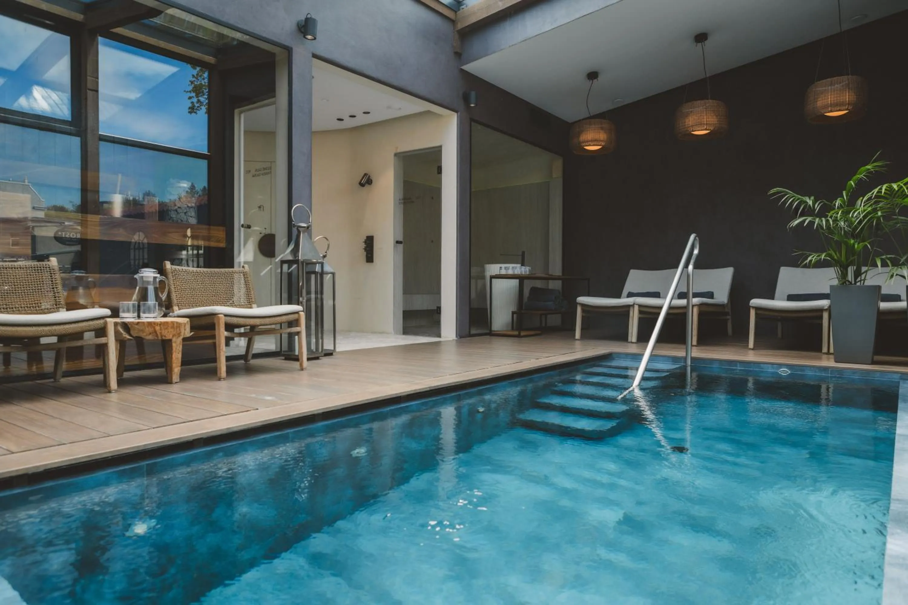 Swimming pool in Frost Boutique Hotel