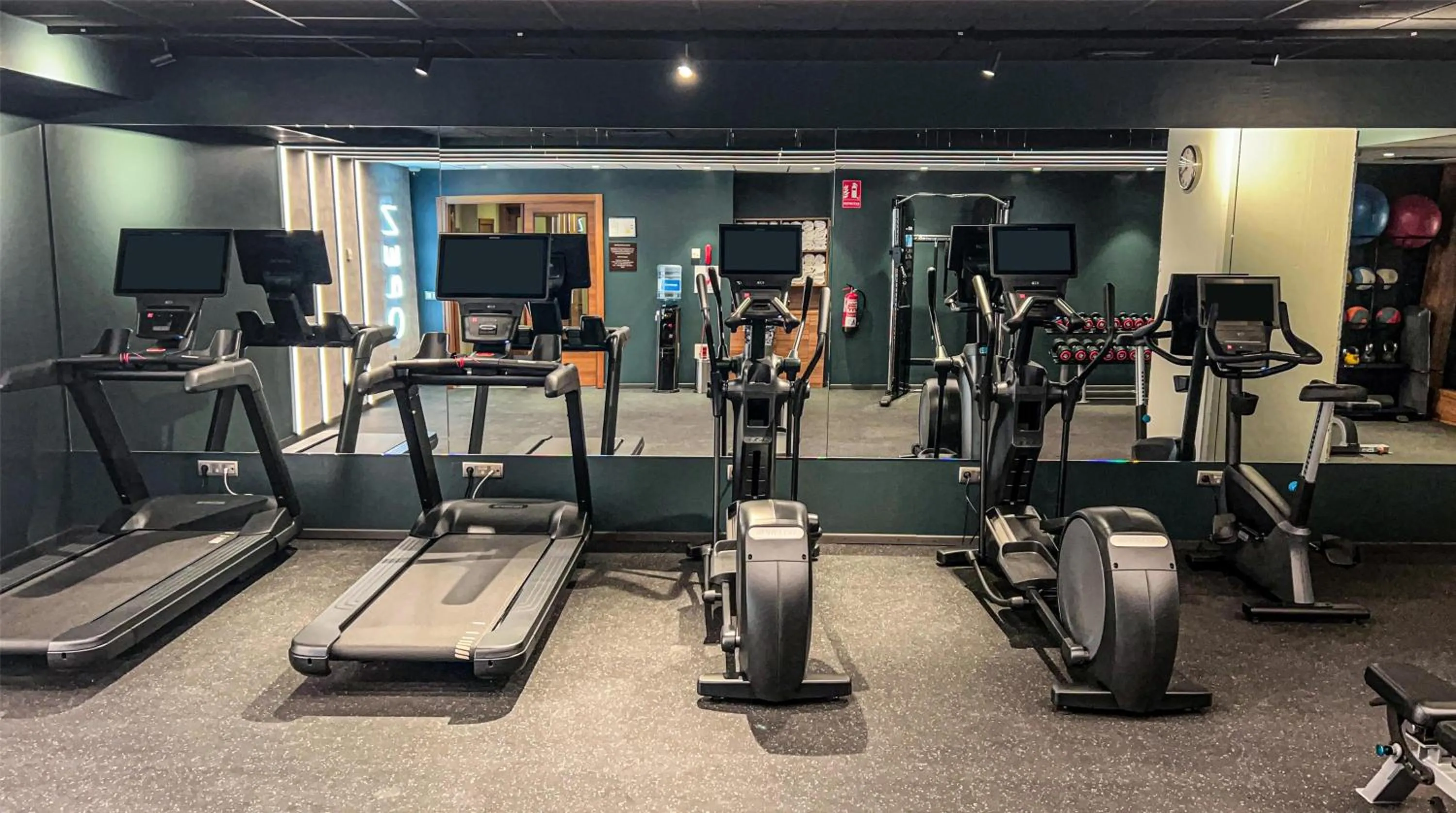 Fitness centre/facilities in Hilton Garden Inn Sevilla