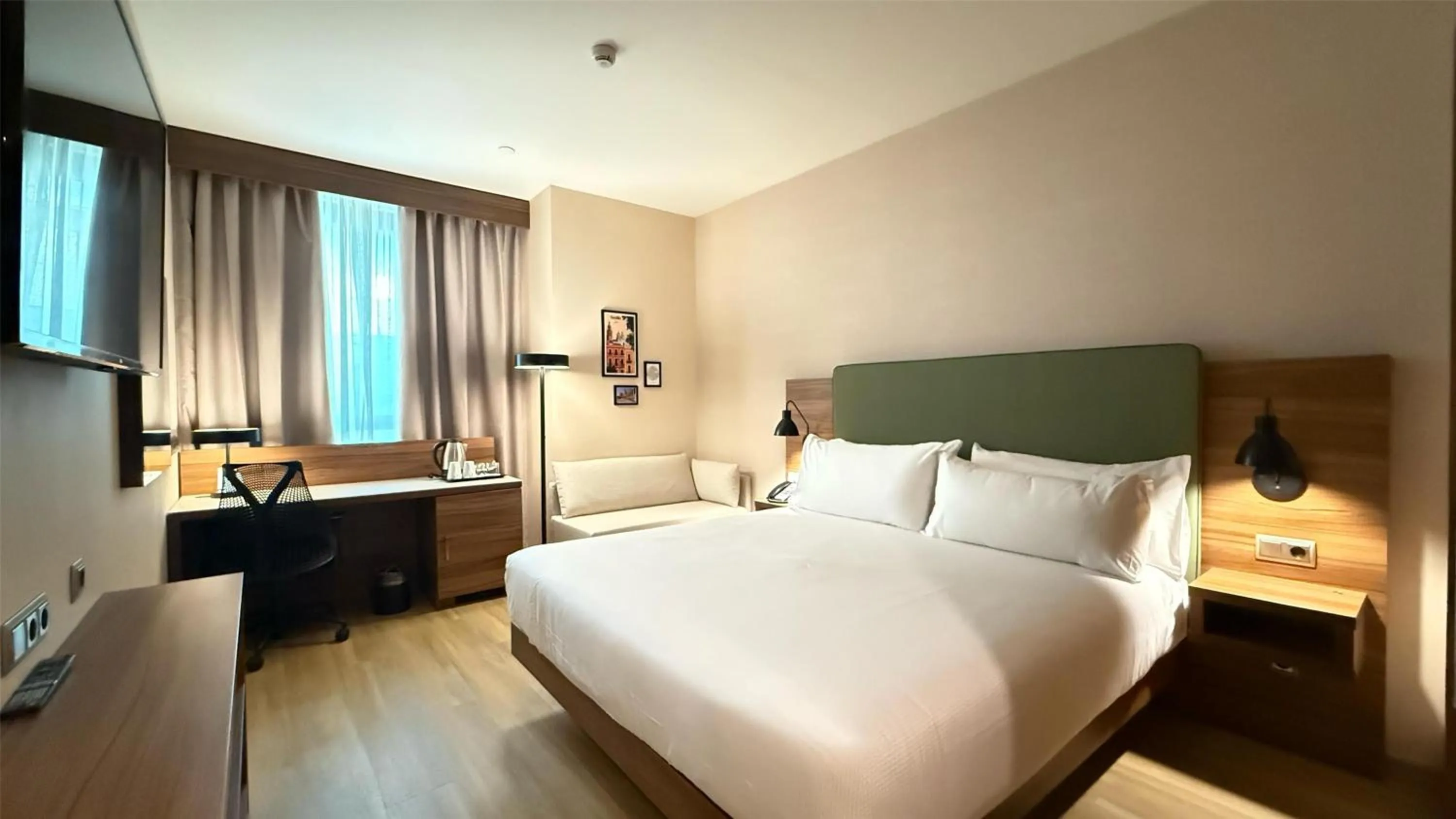 Bed in Hilton Garden Inn Sevilla