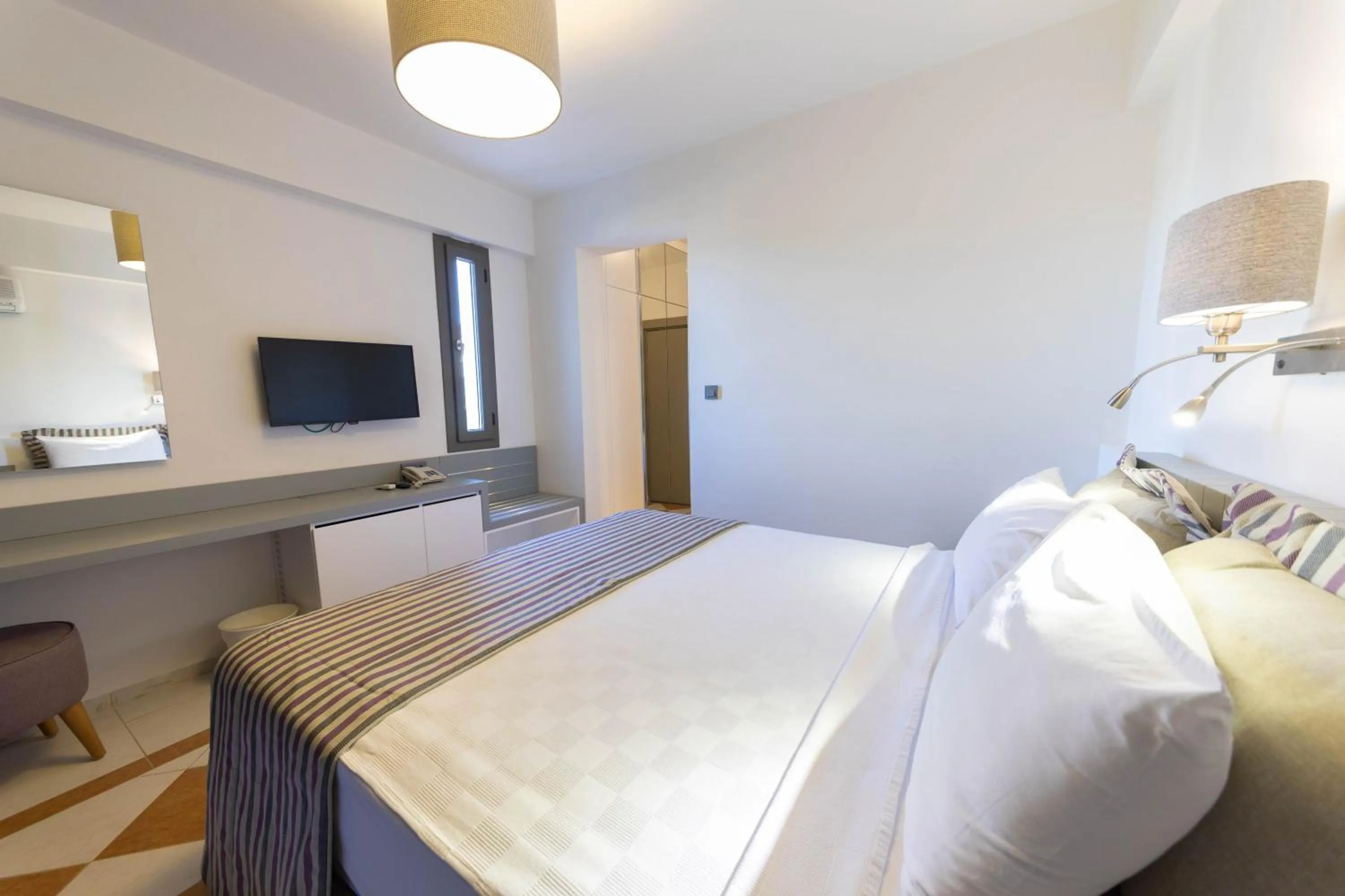 Bed in Arinnanda Hotel Cesme