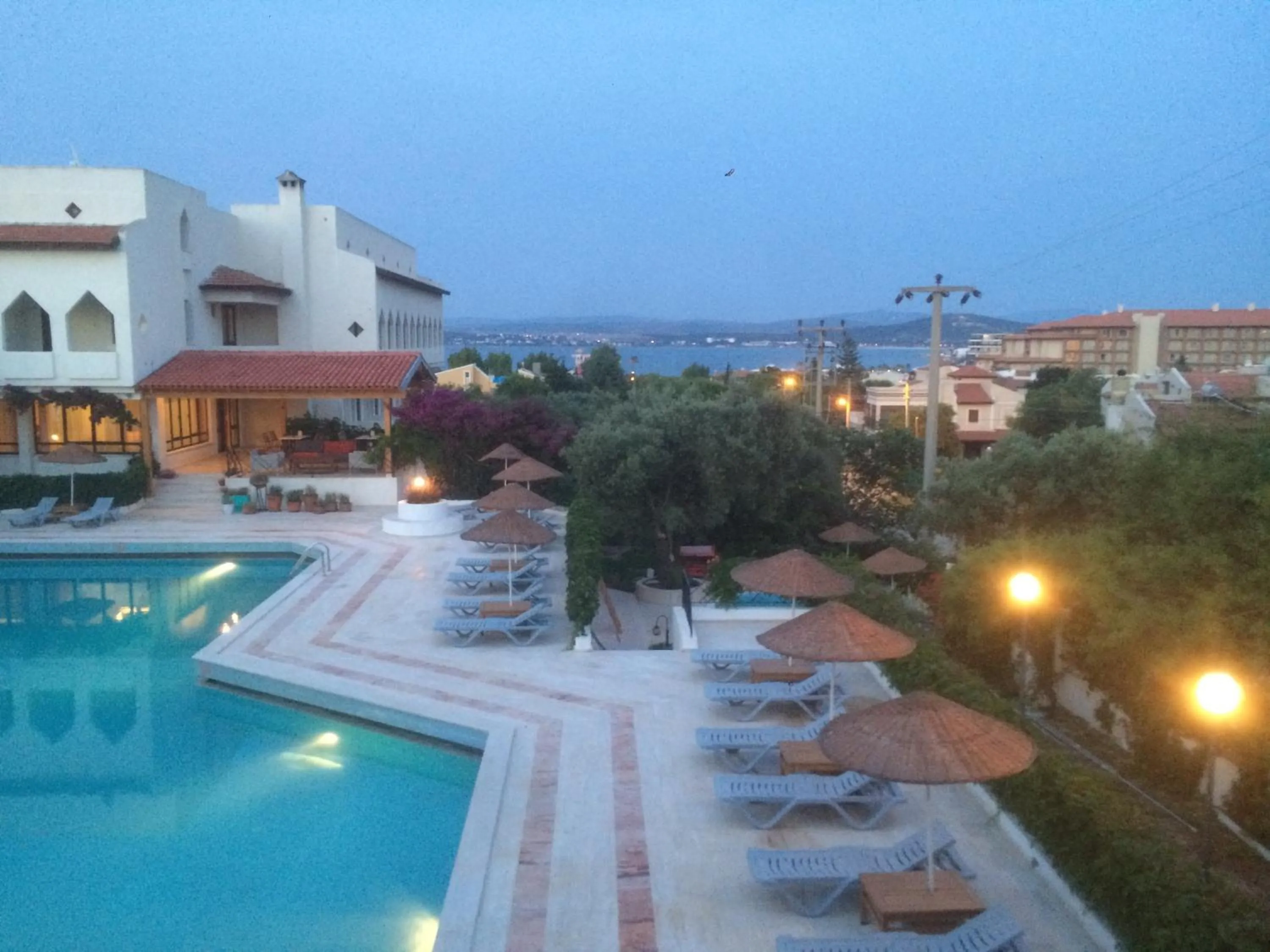 Pool view in Arinnanda Hotel Cesme