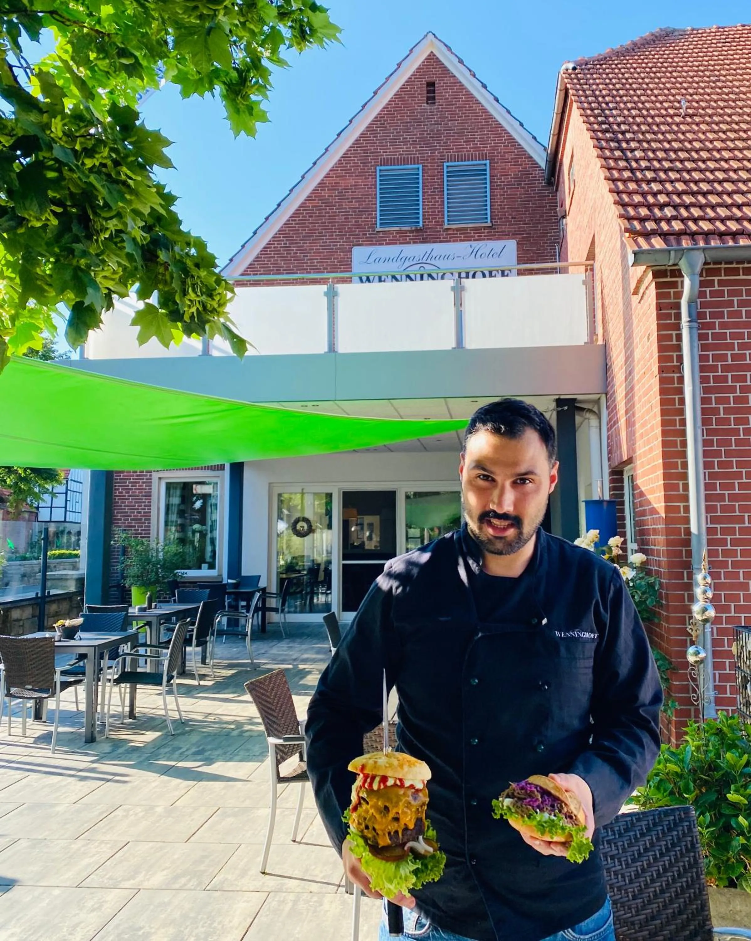 Balcony/Terrace in Landgasthaus-Hotel Wenninghoff