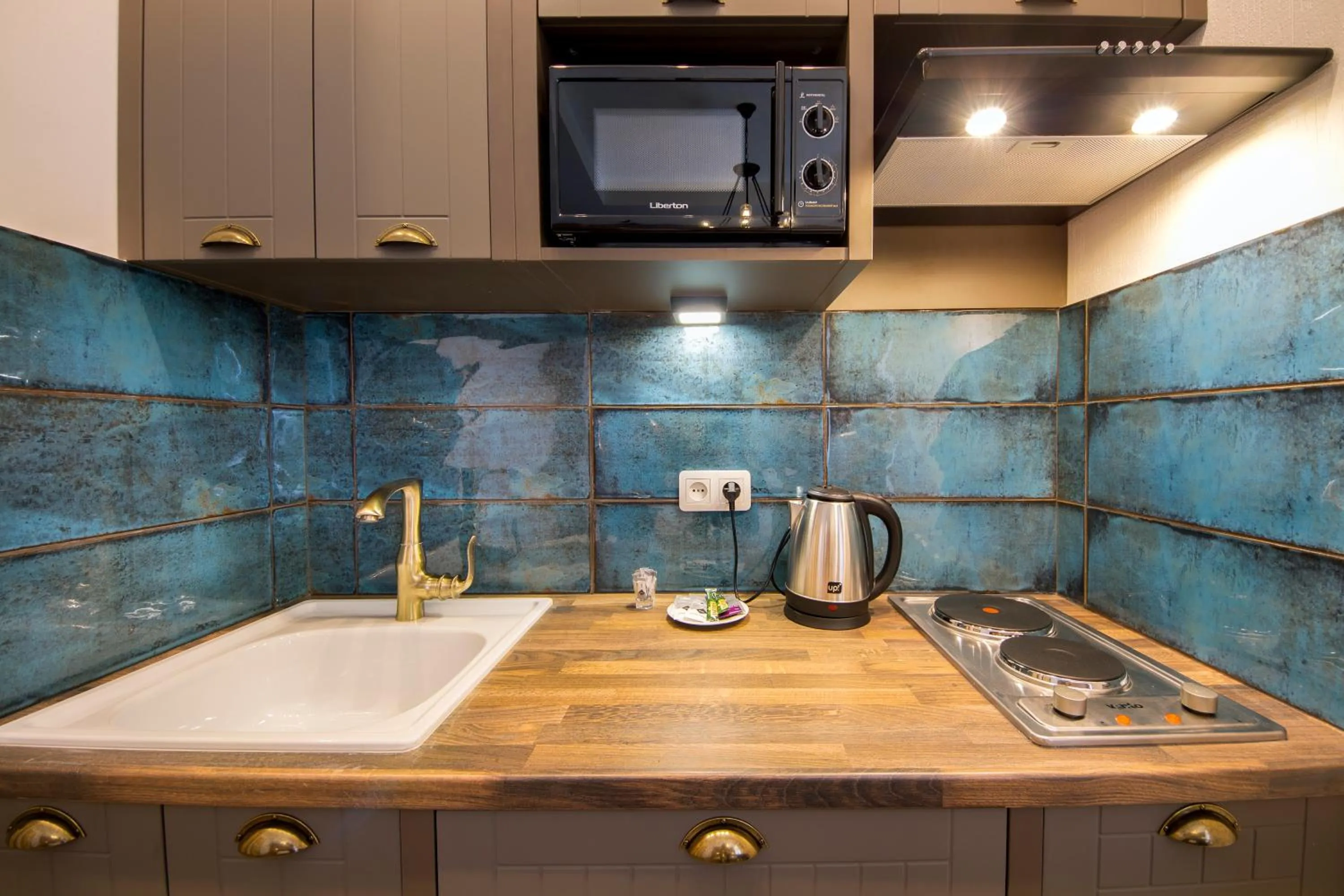 Kitchen or kitchenette in Secret Apartments