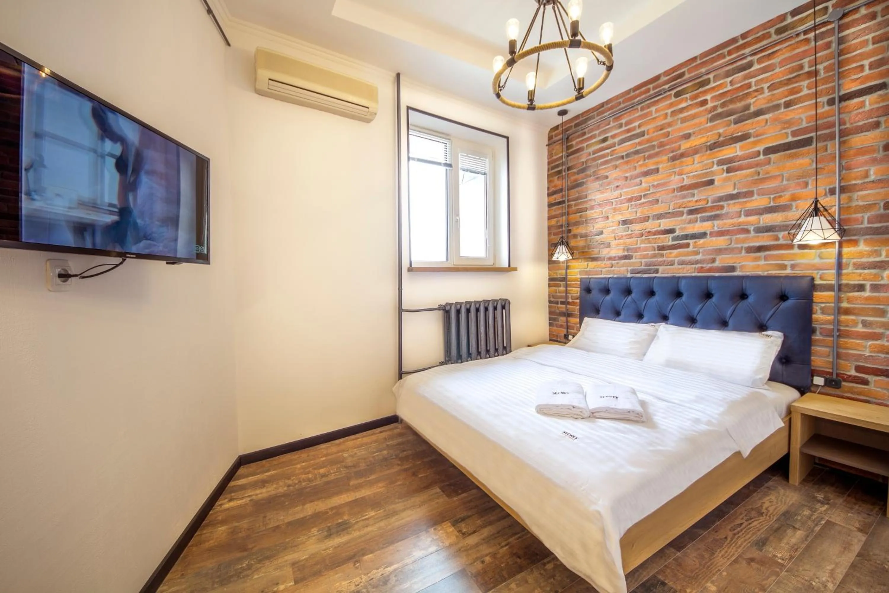 Bed in Secret Apartments