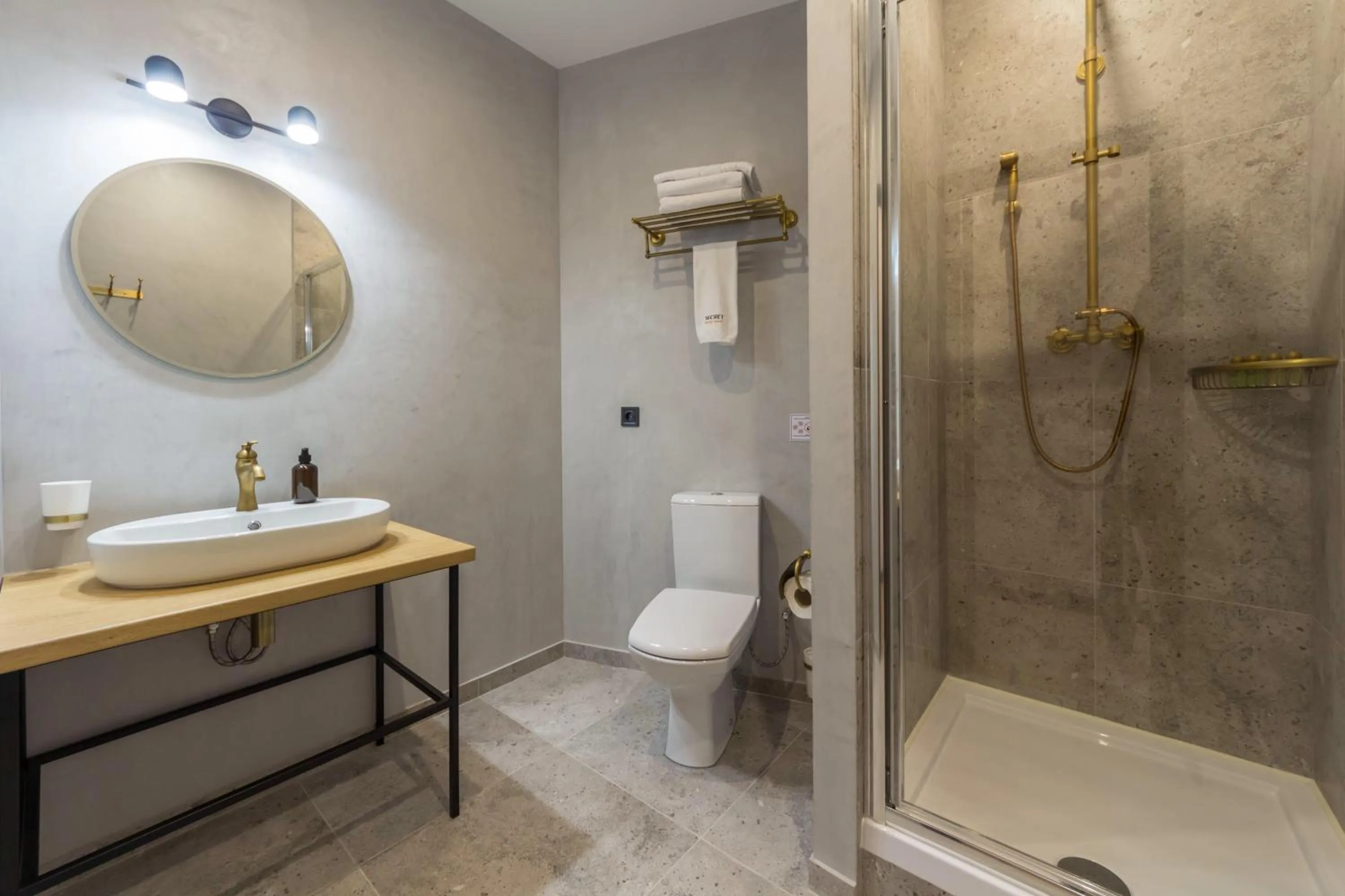 Shower in Secret Apartments