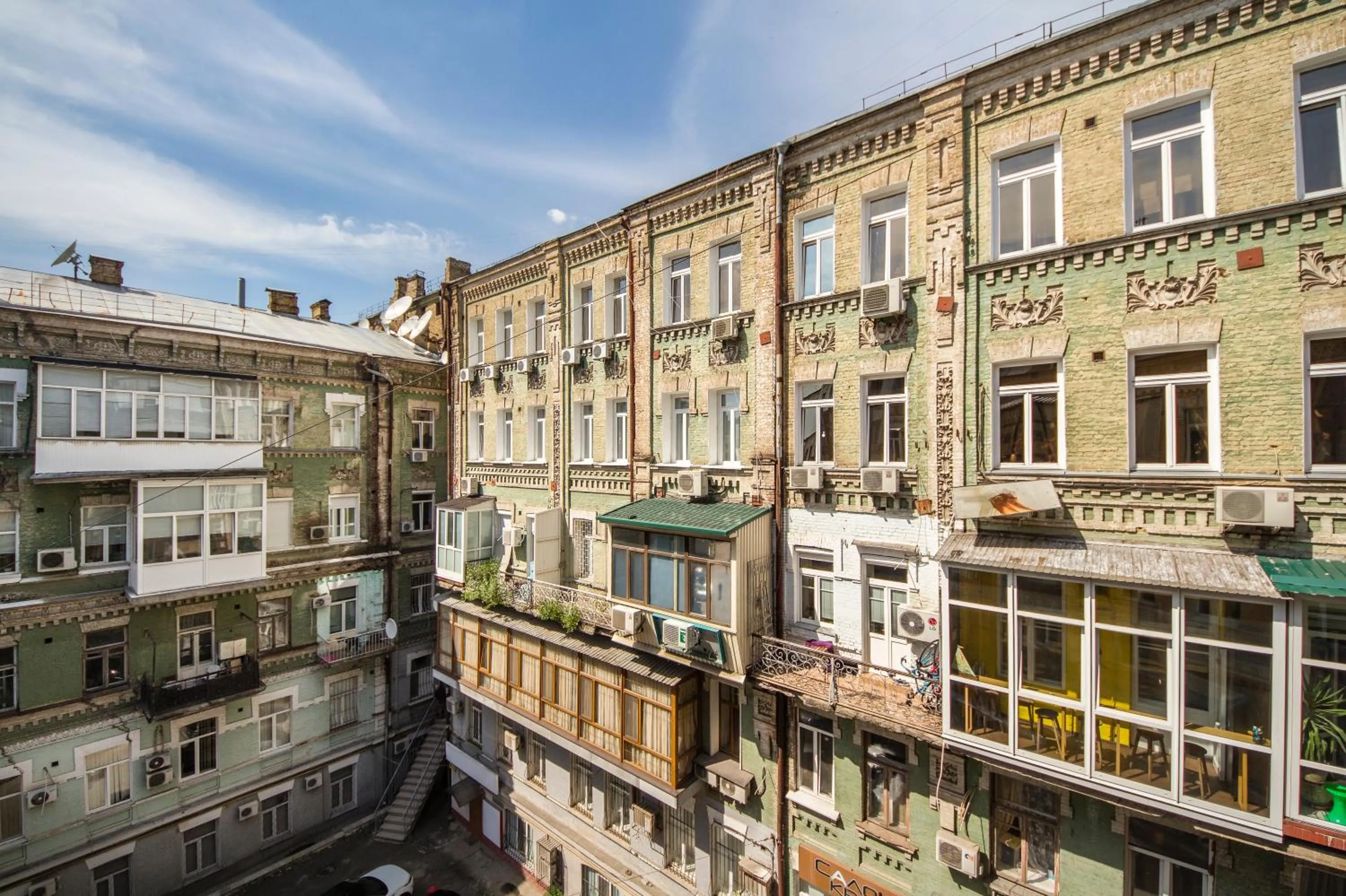 View (from property/room) in Secret Apartments