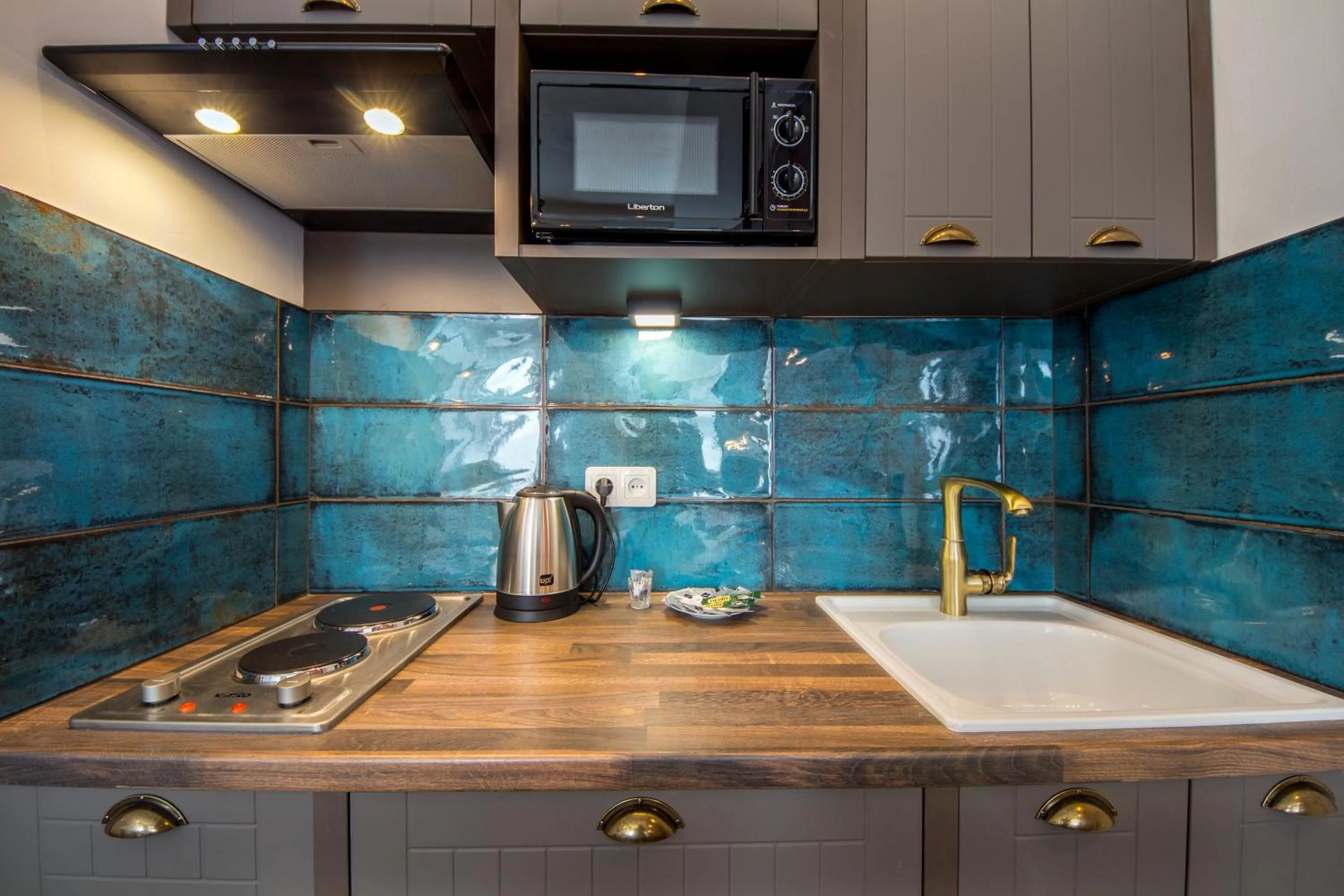 Kitchen or kitchenette in Secret Apartments