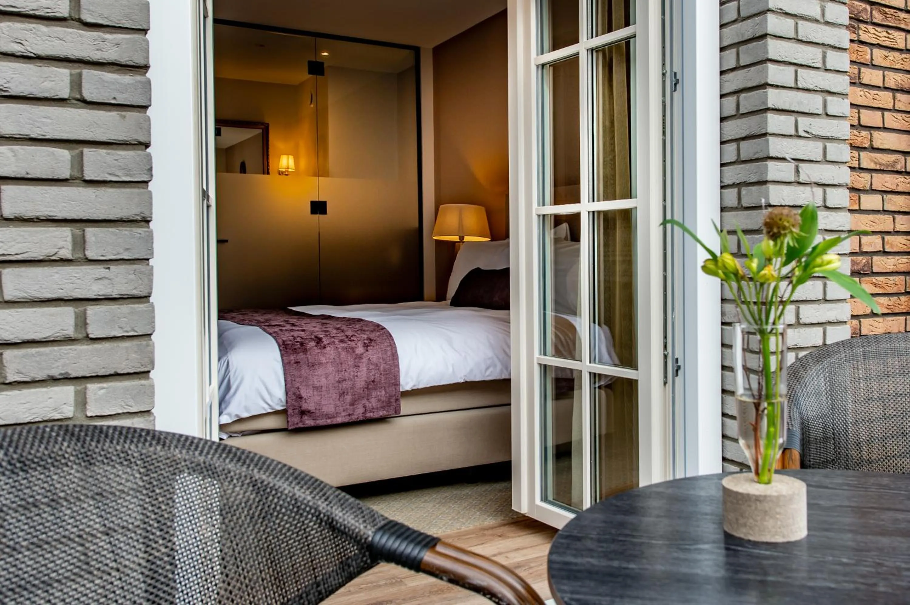 Balcony/Terrace, Bed in Mondragon